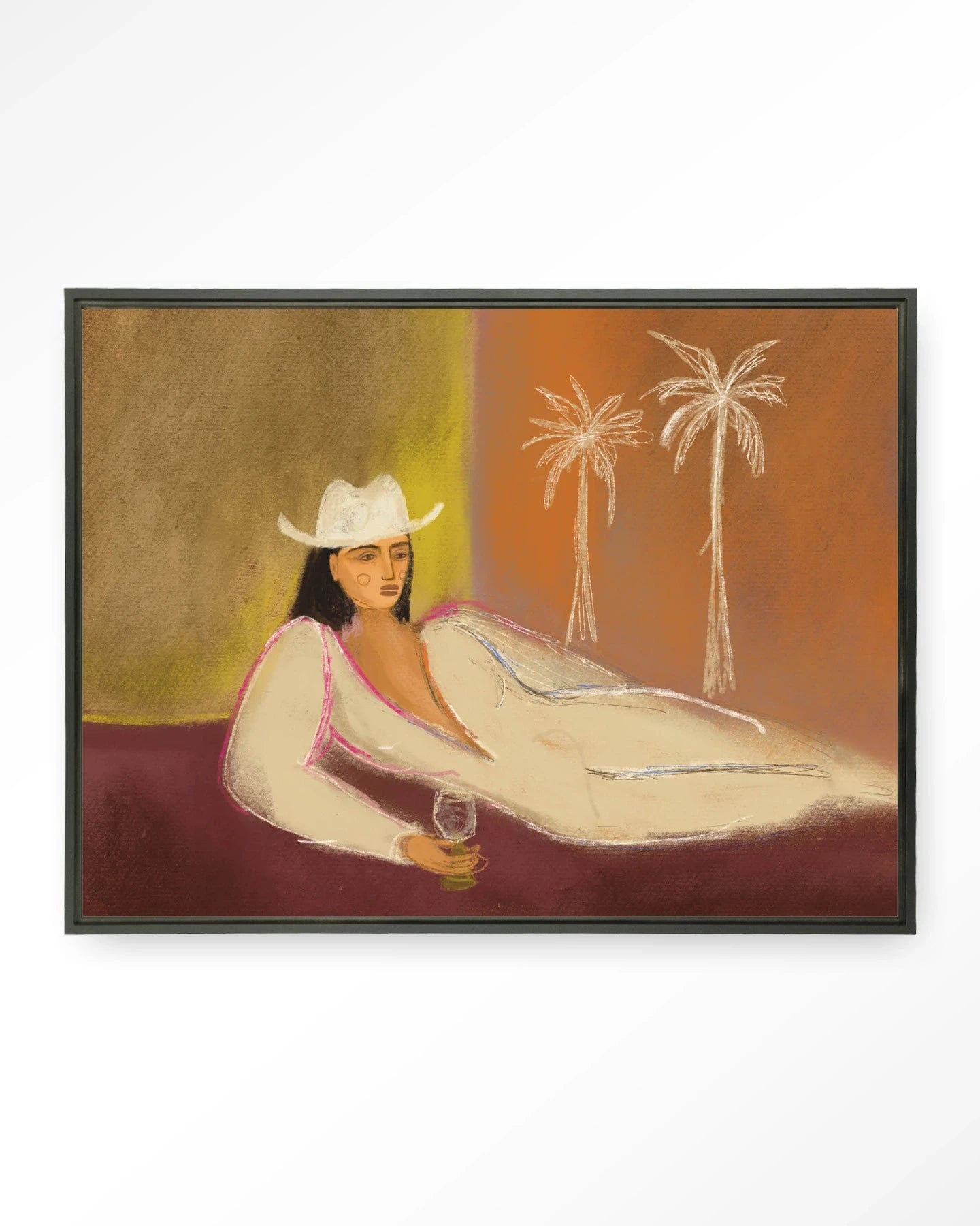 Relaxing Day - Moderne Wanddecoratie | Artprint, Glass Art, Wandkleed by Urban Cotton