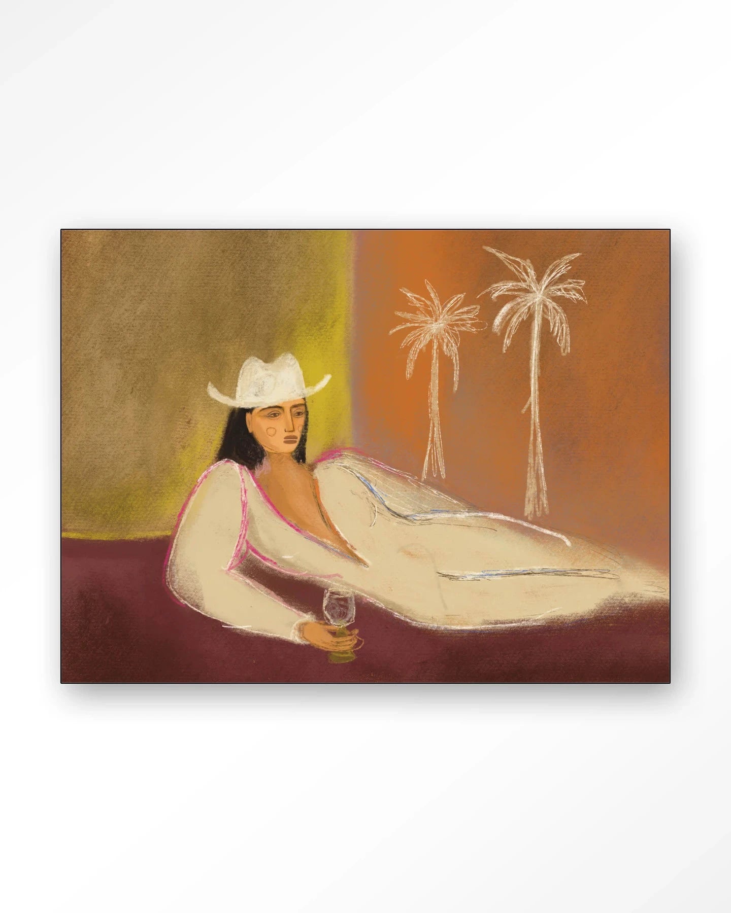 Relaxing Day - Moderne Wanddecoratie | Artprint, Glass Art, Wandkleed by Urban Cotton