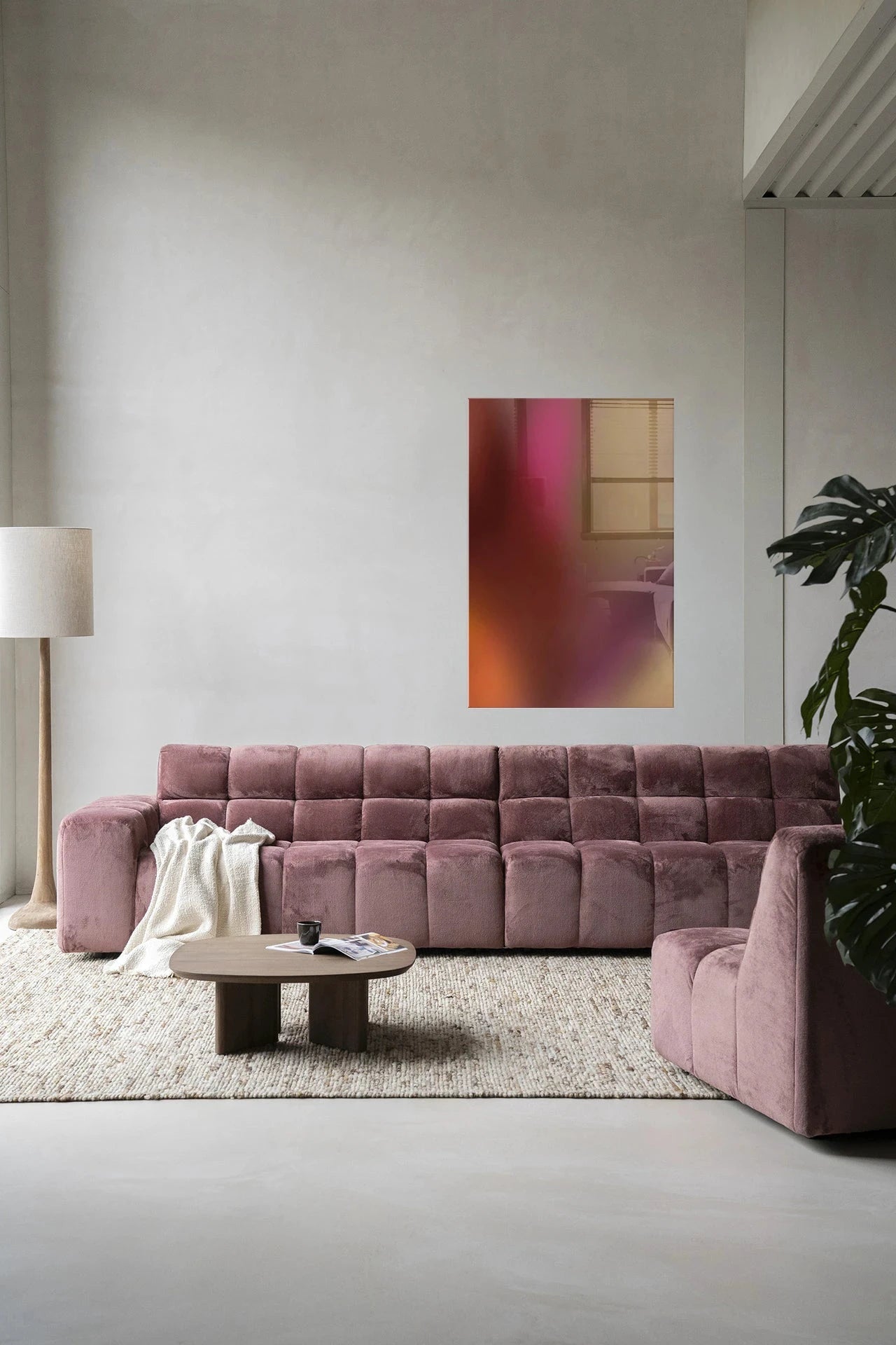 Aurora 2 - Moderne Wanddecoratie | Artprint, Glass Art, Wandkleed by Urban Cotton