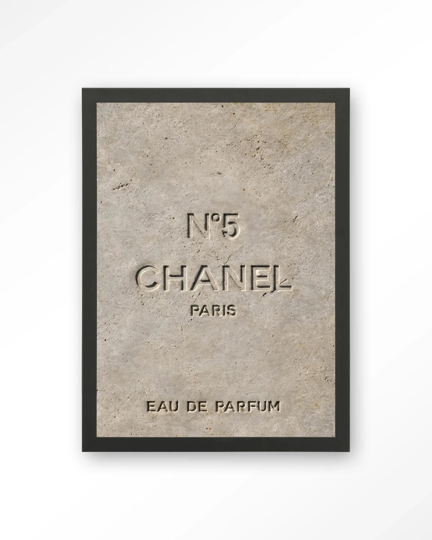 Number 5 - Moderne Wanddecoratie | Artprint, Glass Art, Wandkleed by Urban Cotton