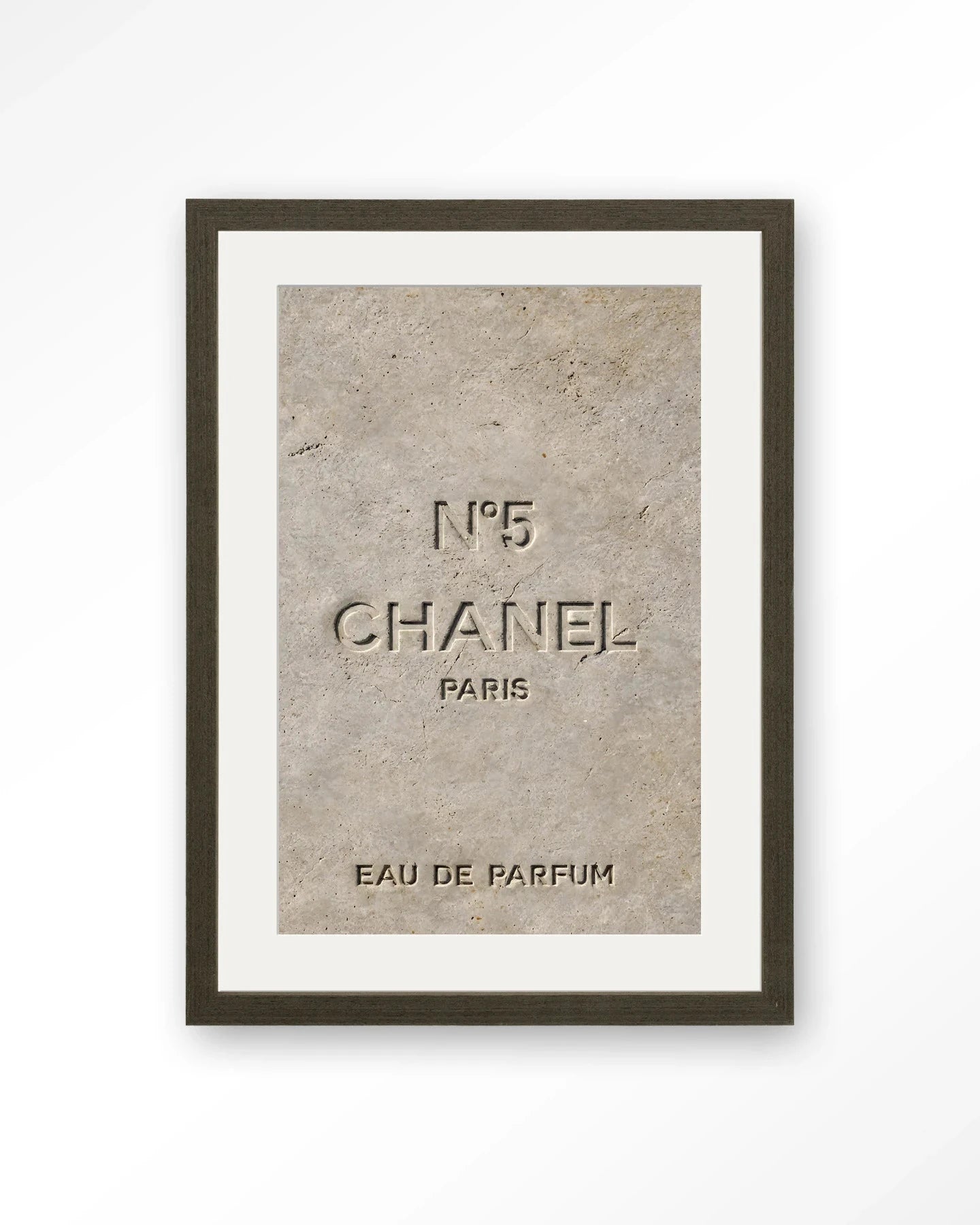 Number 5 - Moderne Wanddecoratie | Artprint, Glass Art, Wandkleed by Urban Cotton