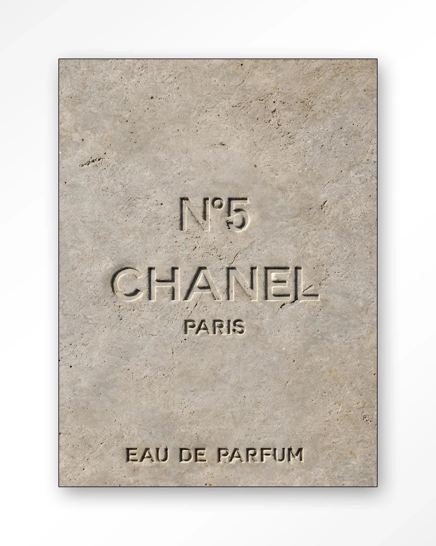Number 5 - Moderne Wanddecoratie | Artprint, Glass Art, Wandkleed by Urban Cotton