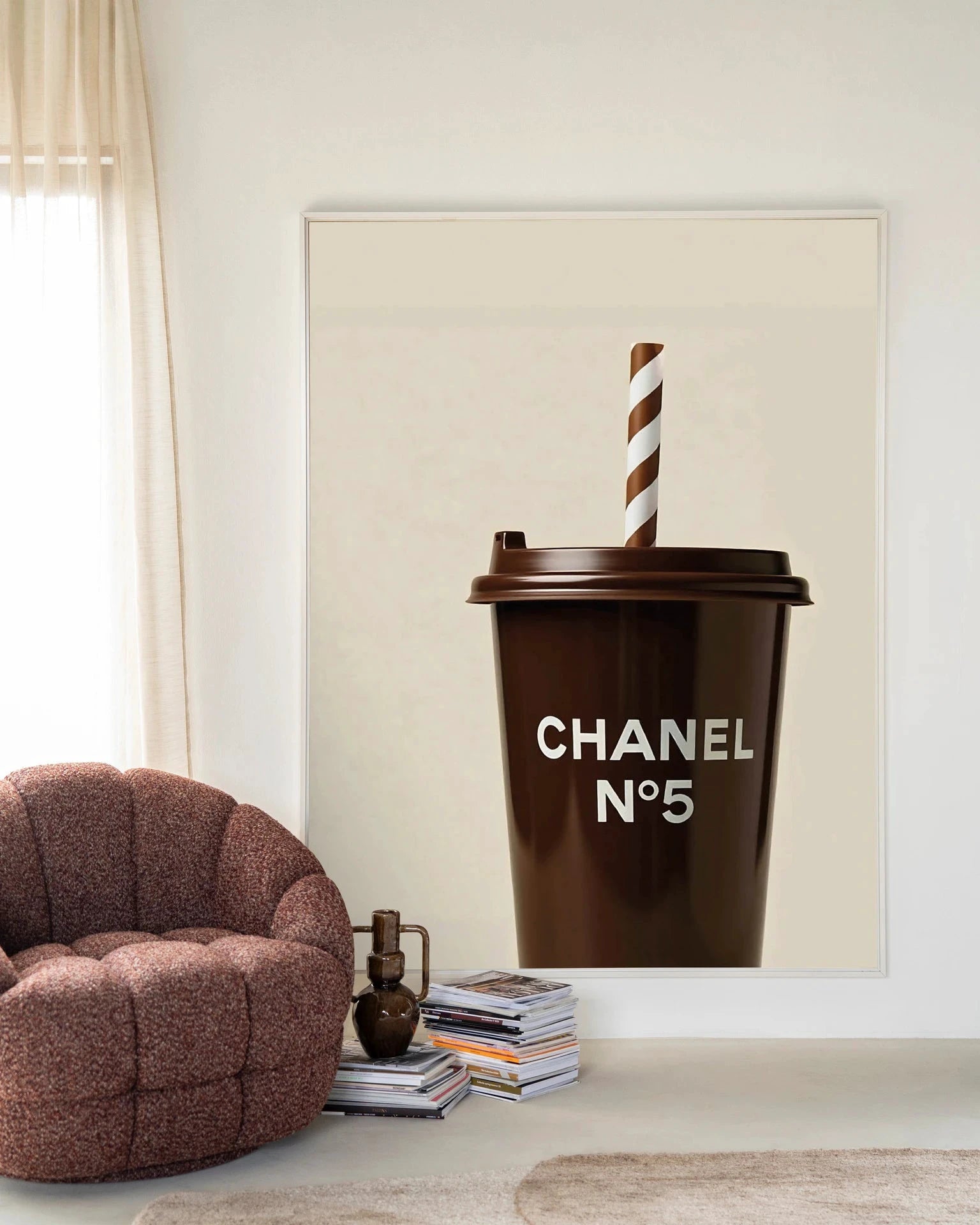 My Milkshake Brings - Moderne Wanddecoratie | Artprint, Glass Art, Wandkleed by Urban Cotton
