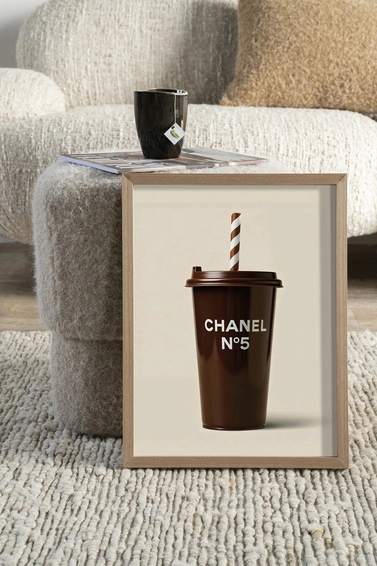 My Milkshake Brings - Moderne Wanddecoratie | Artprint, Glass Art, Wandkleed by Urban Cotton