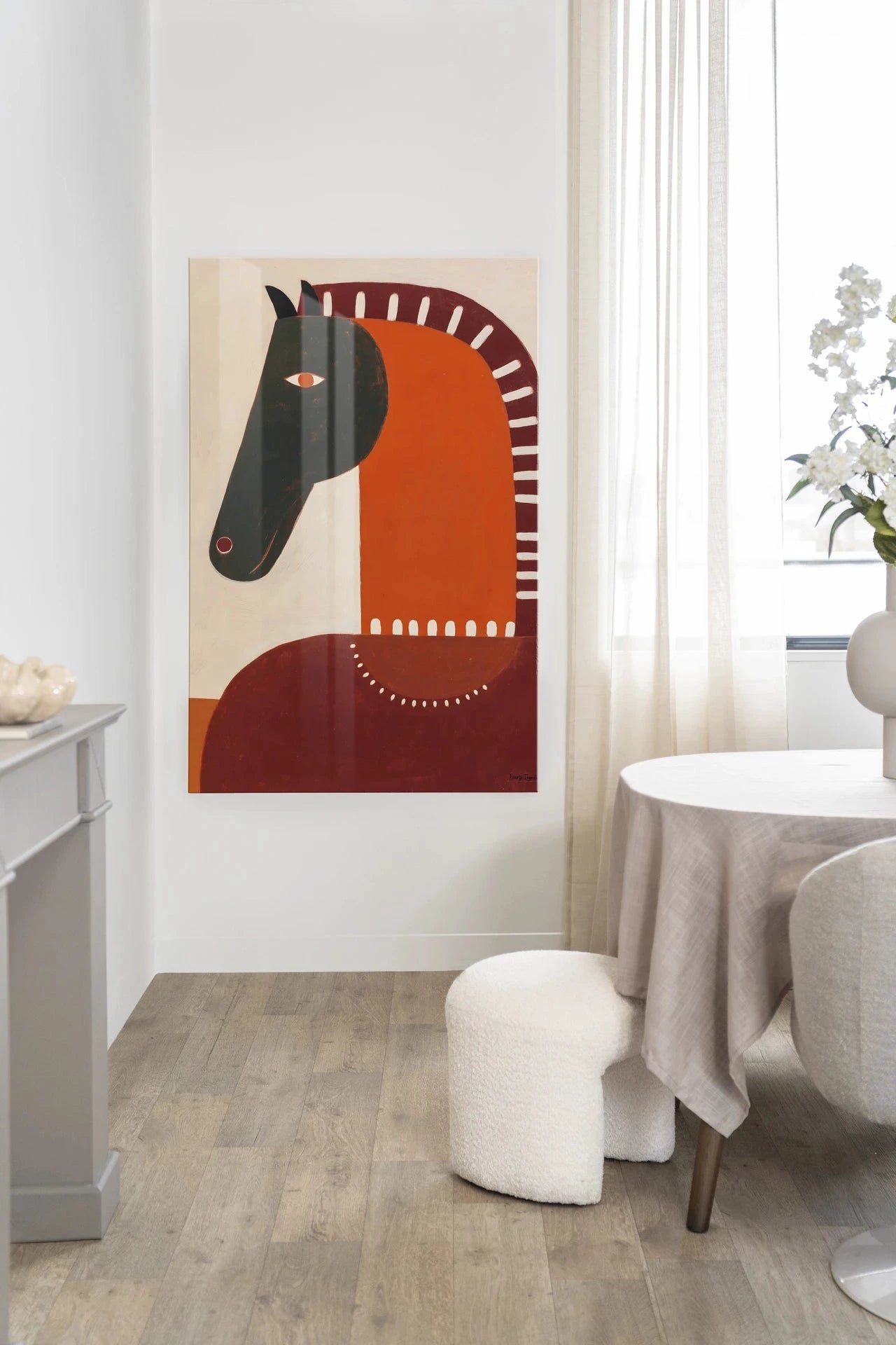 Quiet Guardians - Moderne Wanddecoratie | Artprint, Glass Art, Wandkleed by Urban Cotton