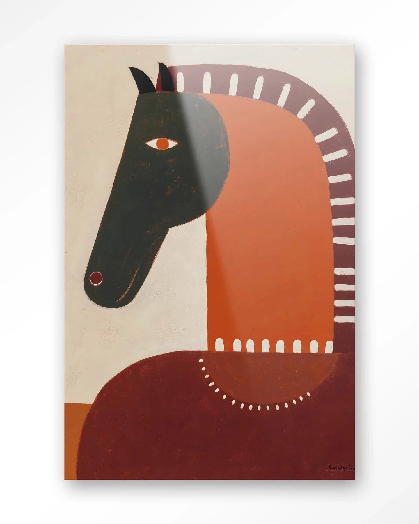 Quiet Guardians - Moderne Wanddecoratie | Artprint, Glass Art, Wandkleed by Urban Cotton