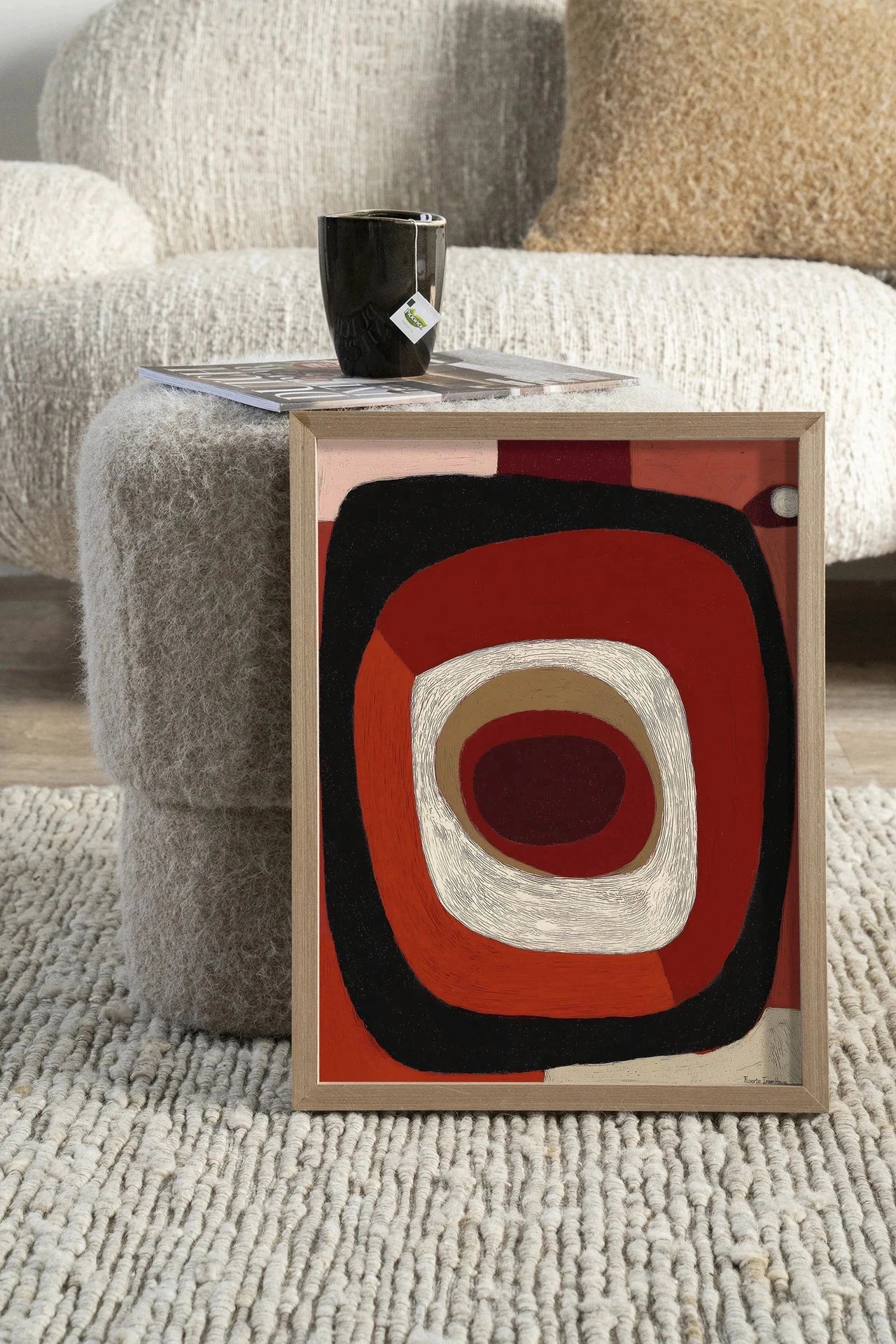 Depth - Moderne Wanddecoratie | Artprint, Glass Art, Wandkleed by Urban Cotton