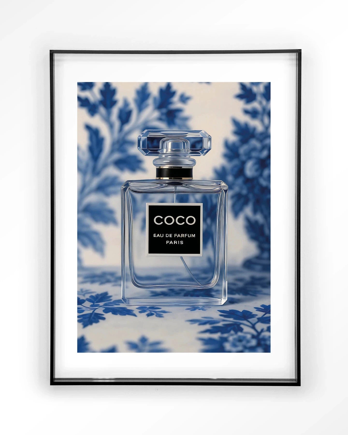 Bleu Scent - Moderne Wanddecoratie | Artprint, Glass Art, Wandkleed by Urban Cotton