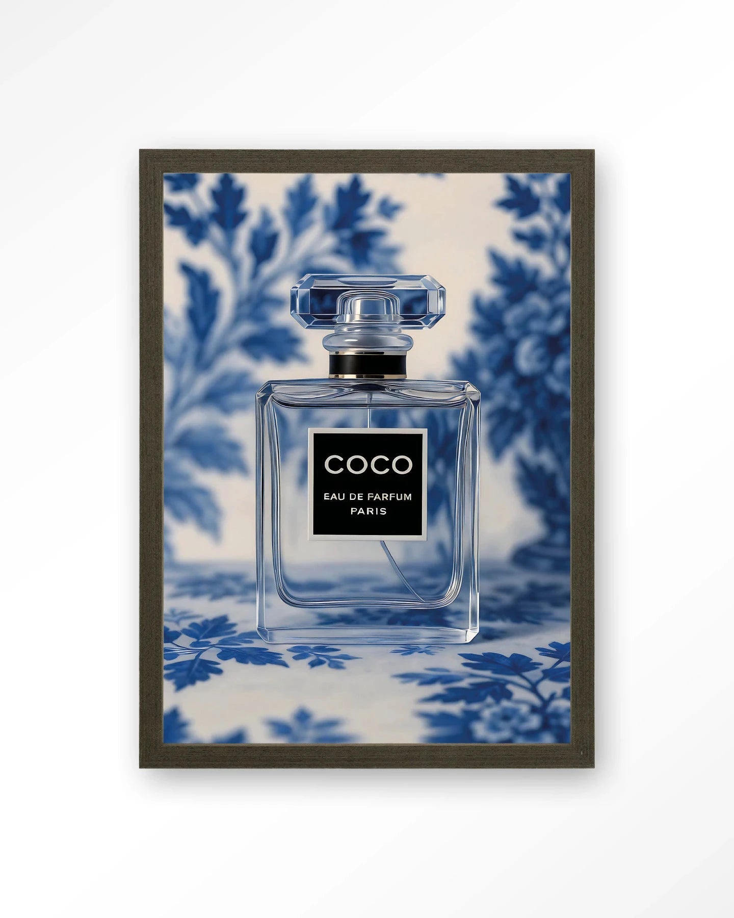 Bleu Scent - Moderne Wanddecoratie | Artprint, Glass Art, Wandkleed by Urban Cotton