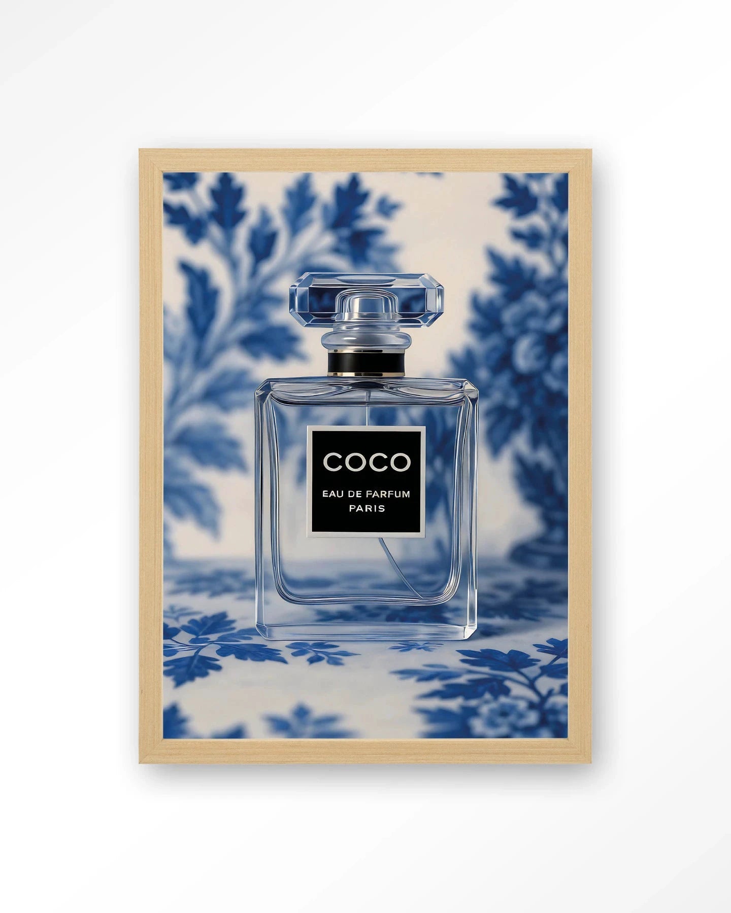 Bleu Scent - Moderne Wanddecoratie | Artprint, Glass Art, Wandkleed by Urban Cotton