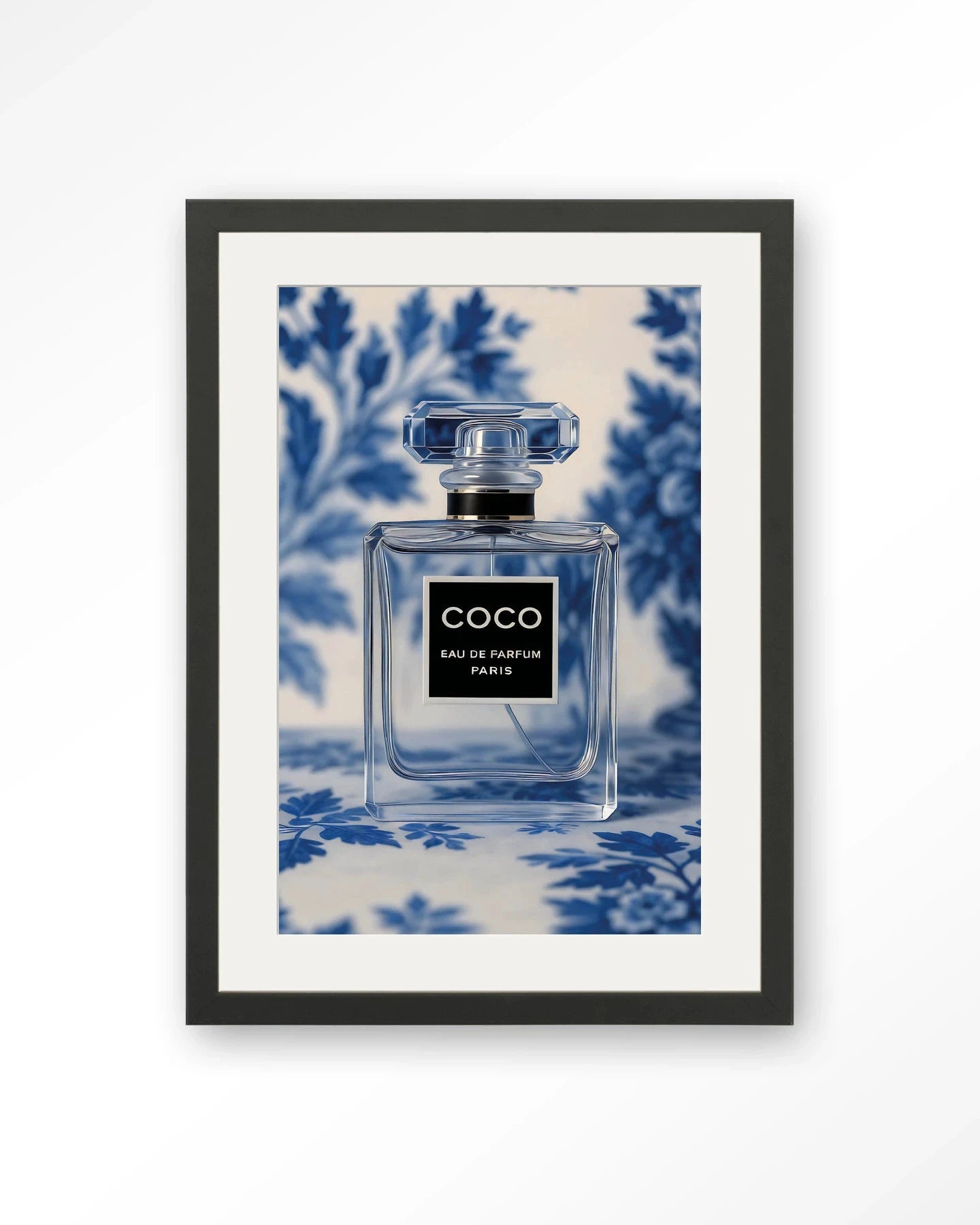 Bleu Scent - Moderne Wanddecoratie | Artprint, Glass Art, Wandkleed by Urban Cotton