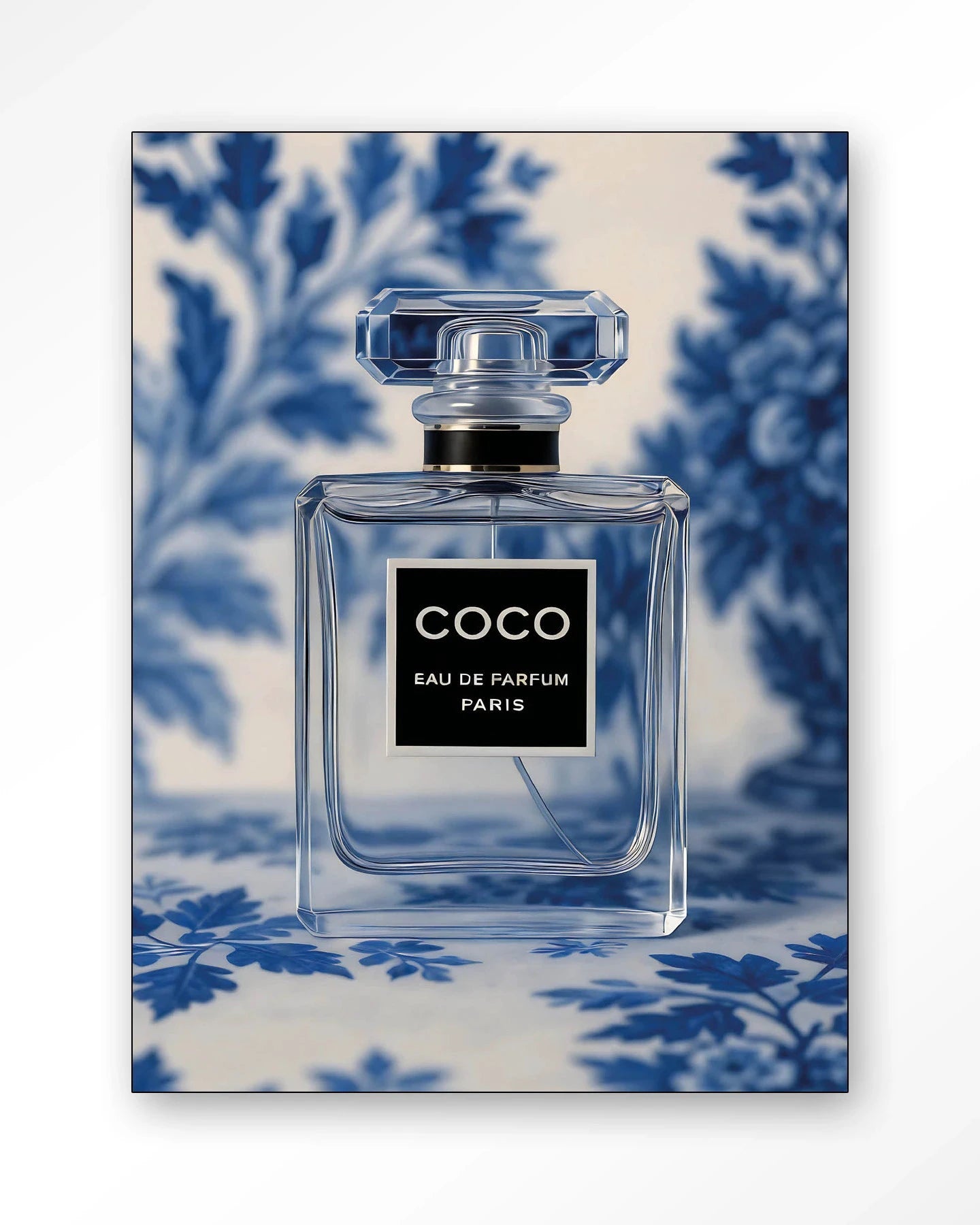 Bleu Scent - Moderne Wanddecoratie | Artprint, Glass Art, Wandkleed by Urban Cotton