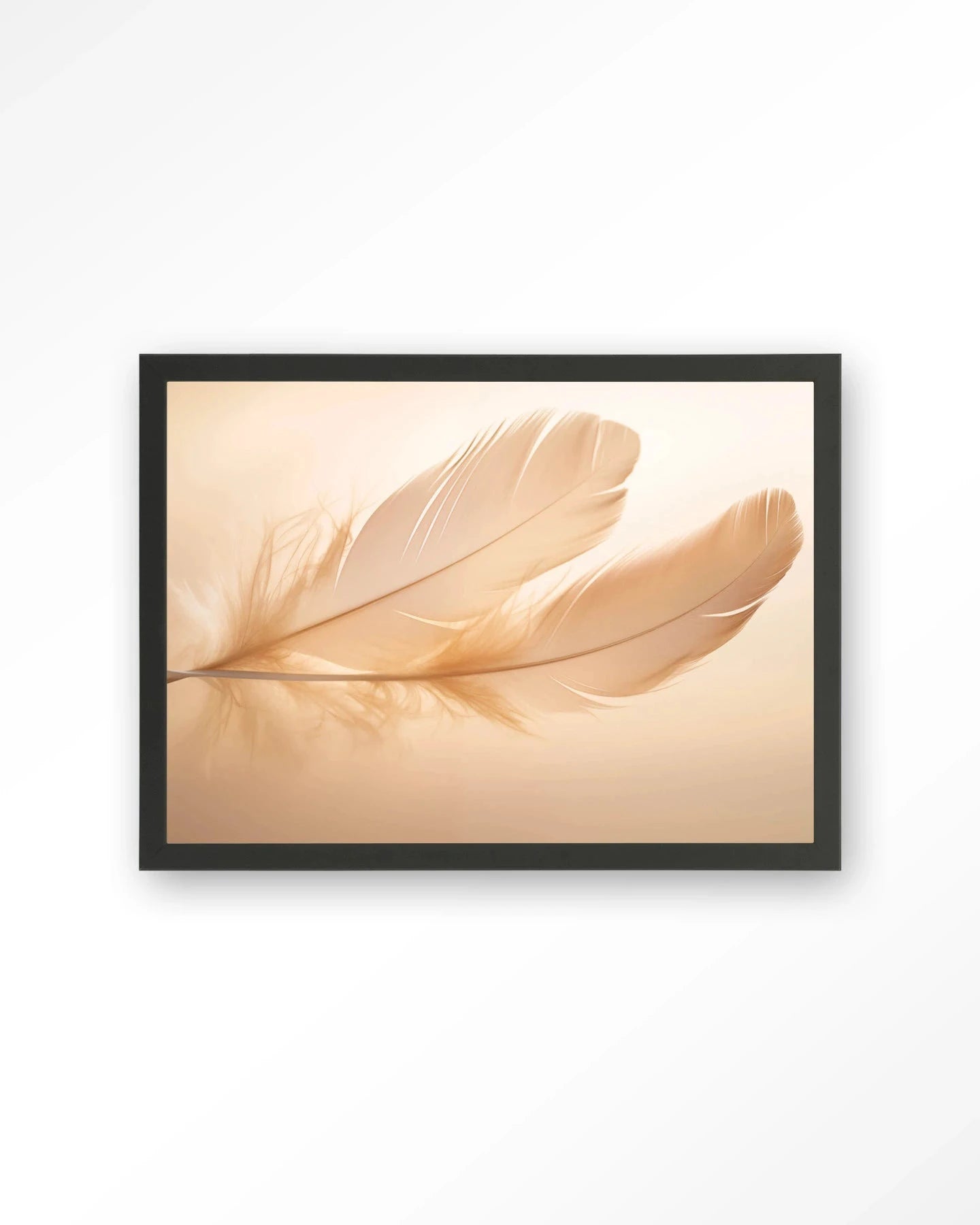 Light Feather - Moderne Wanddecoratie | Artprint, Glass Art, Wandkleed by Urban Cotton