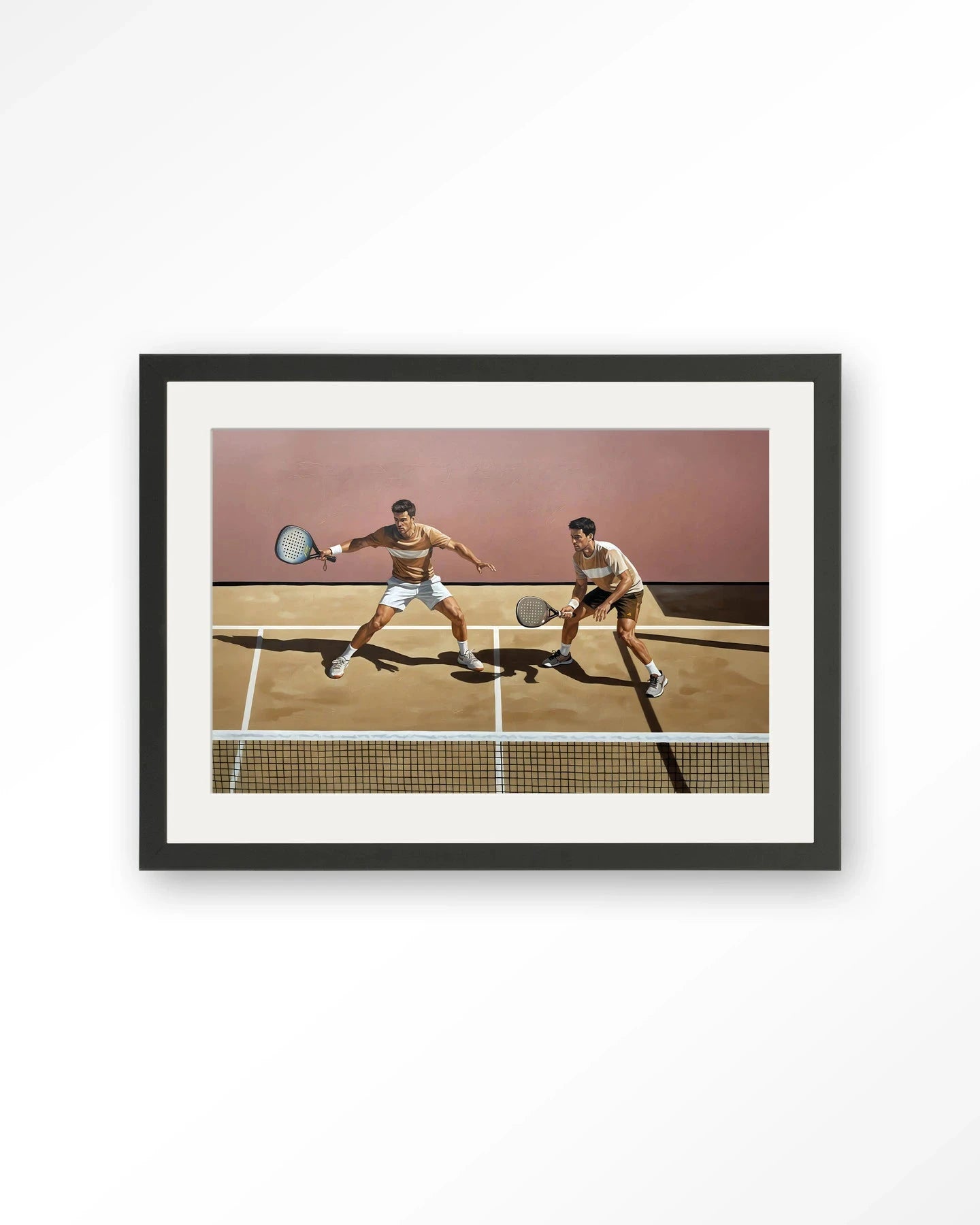 Padel Court - Moderne Wanddecoratie | Artprint, Glass Art, Wandkleed by Urban Cotton