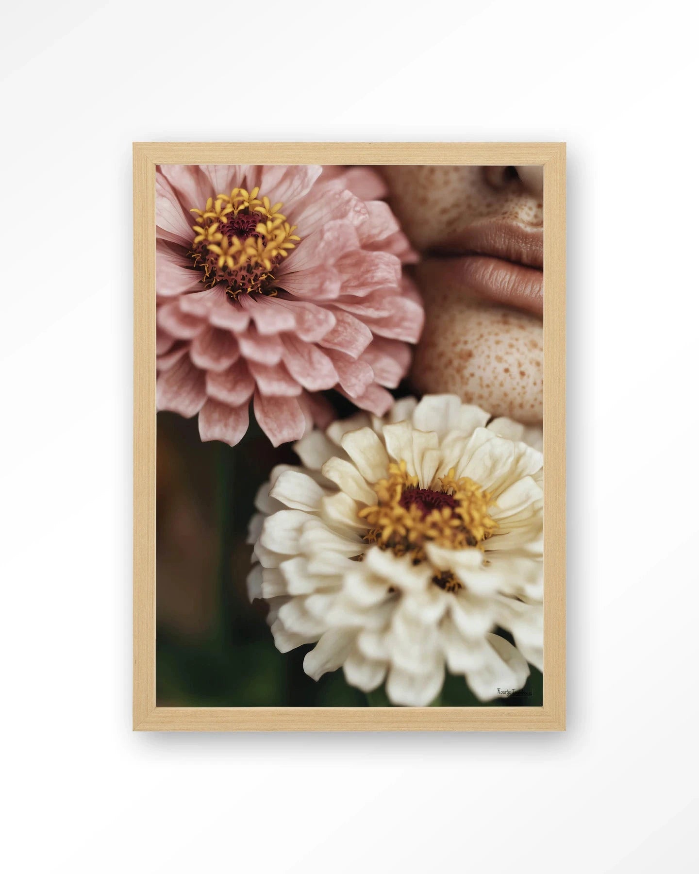 Zinnia - Moderne Wanddecoratie | Artprint, Glass Art, Wandkleed by Urban Cotton