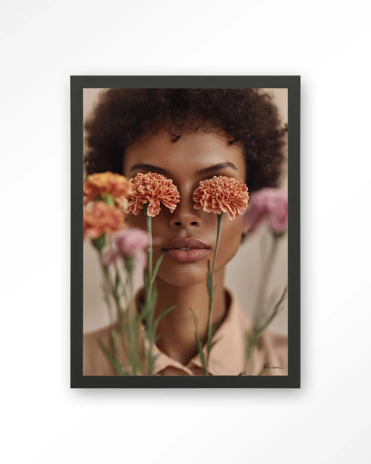 Carnation - Moderne Wanddecoratie | Artprint, Glass Art, Wandkleed by Urban Cotton