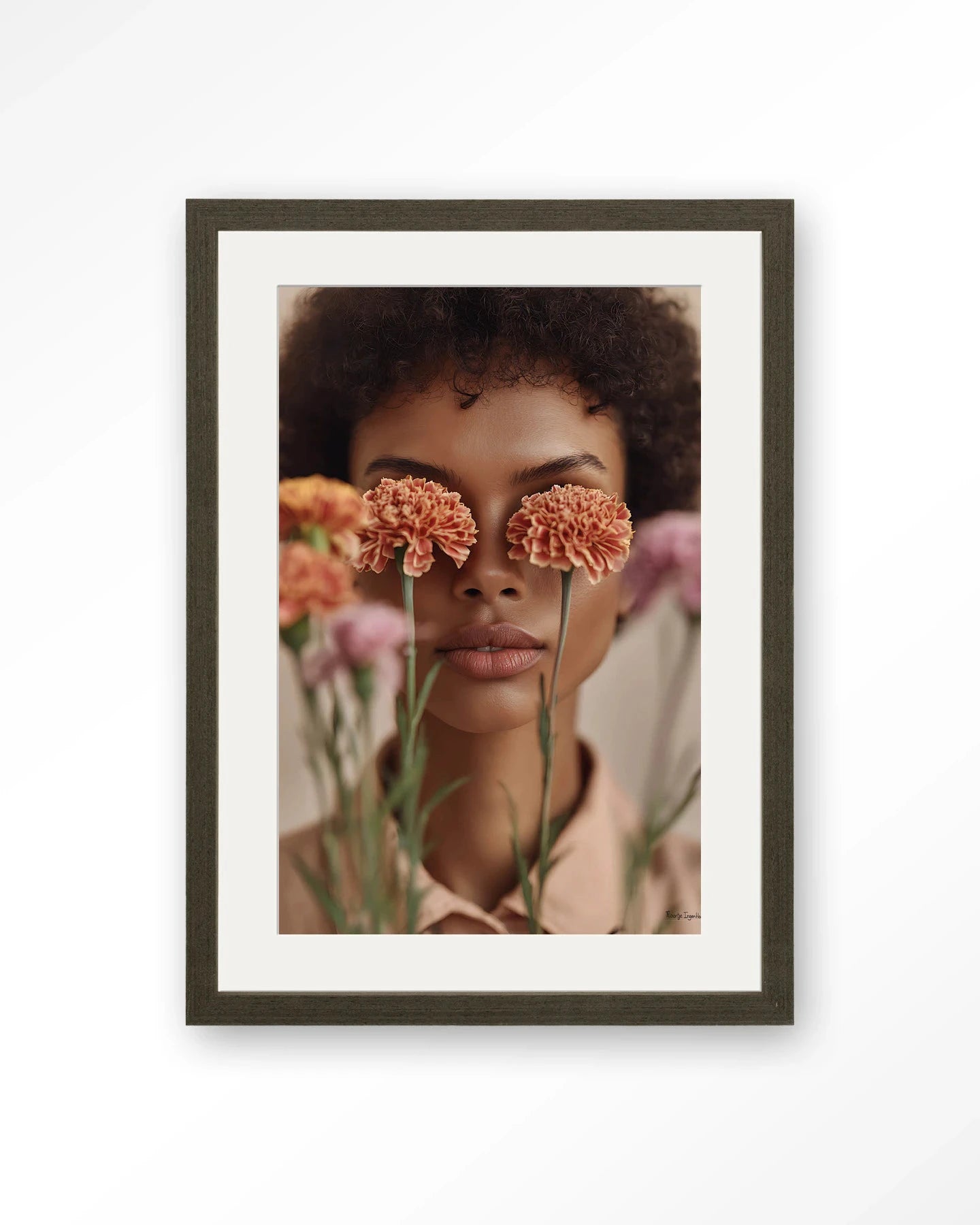 Carnation - Moderne Wanddecoratie | Artprint, Glass Art, Wandkleed by Urban Cotton