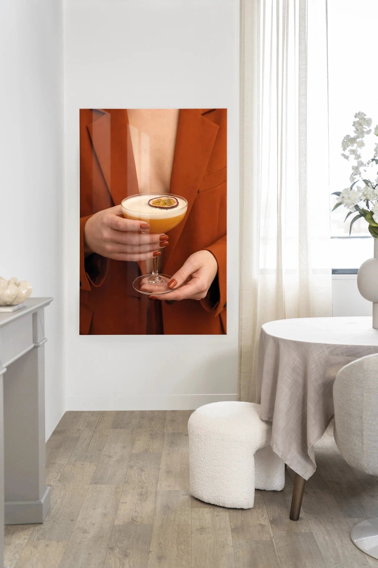 Pornstar Martini - Moderne Wanddecoratie | Artprint, Glass Art, Wandkleed by Urban Cotton