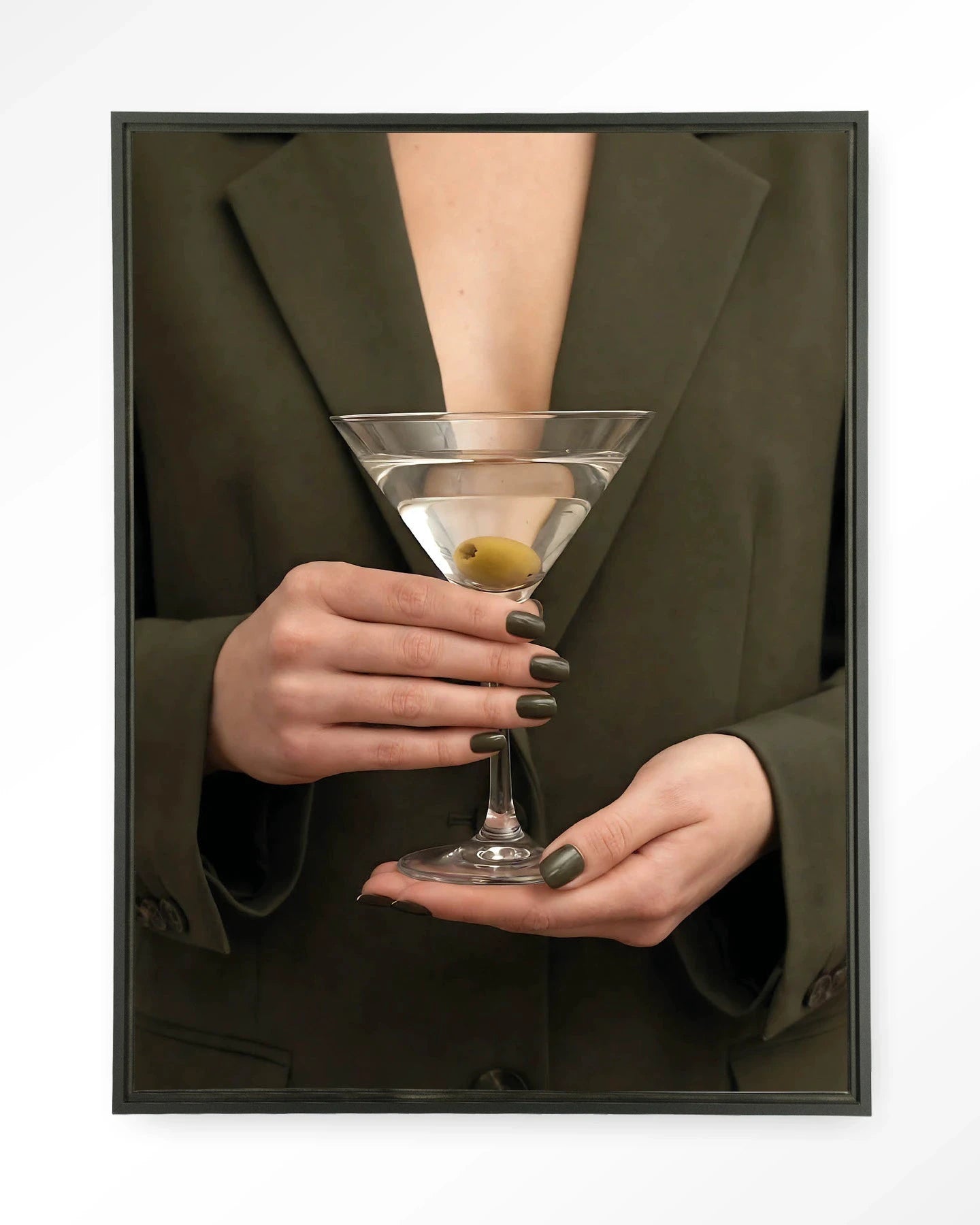Classic Martini - Moderne Wanddecoratie | Artprint, Glass Art, Wandkleed by Urban Cotton