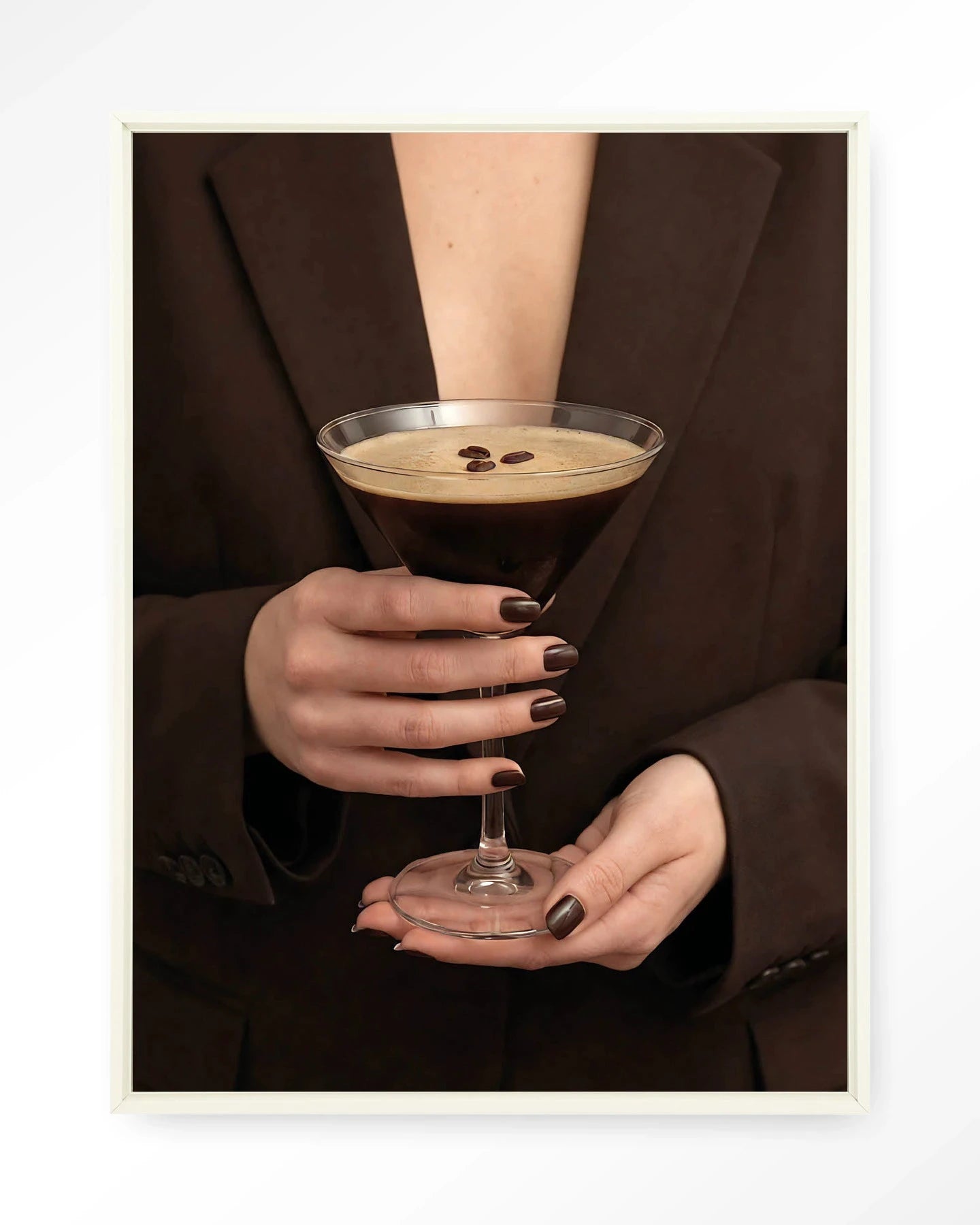 Espresso Martini - Moderne Wanddecoratie | Artprint, Glass Art, Wandkleed by Urban Cotton