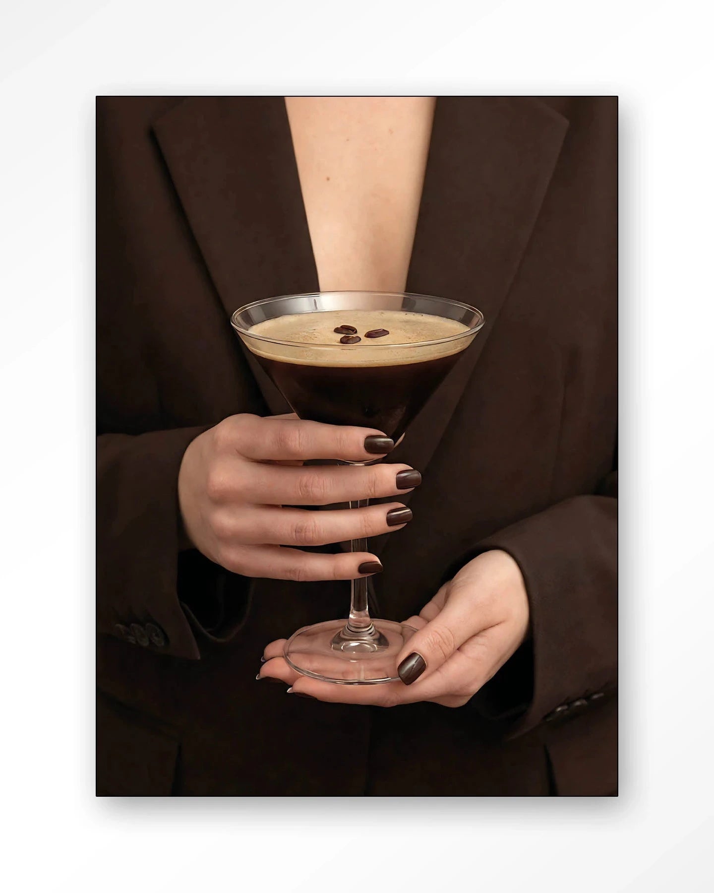 Espresso Martini - Moderne Wanddecoratie | Artprint, Glass Art, Wandkleed by Urban Cotton
