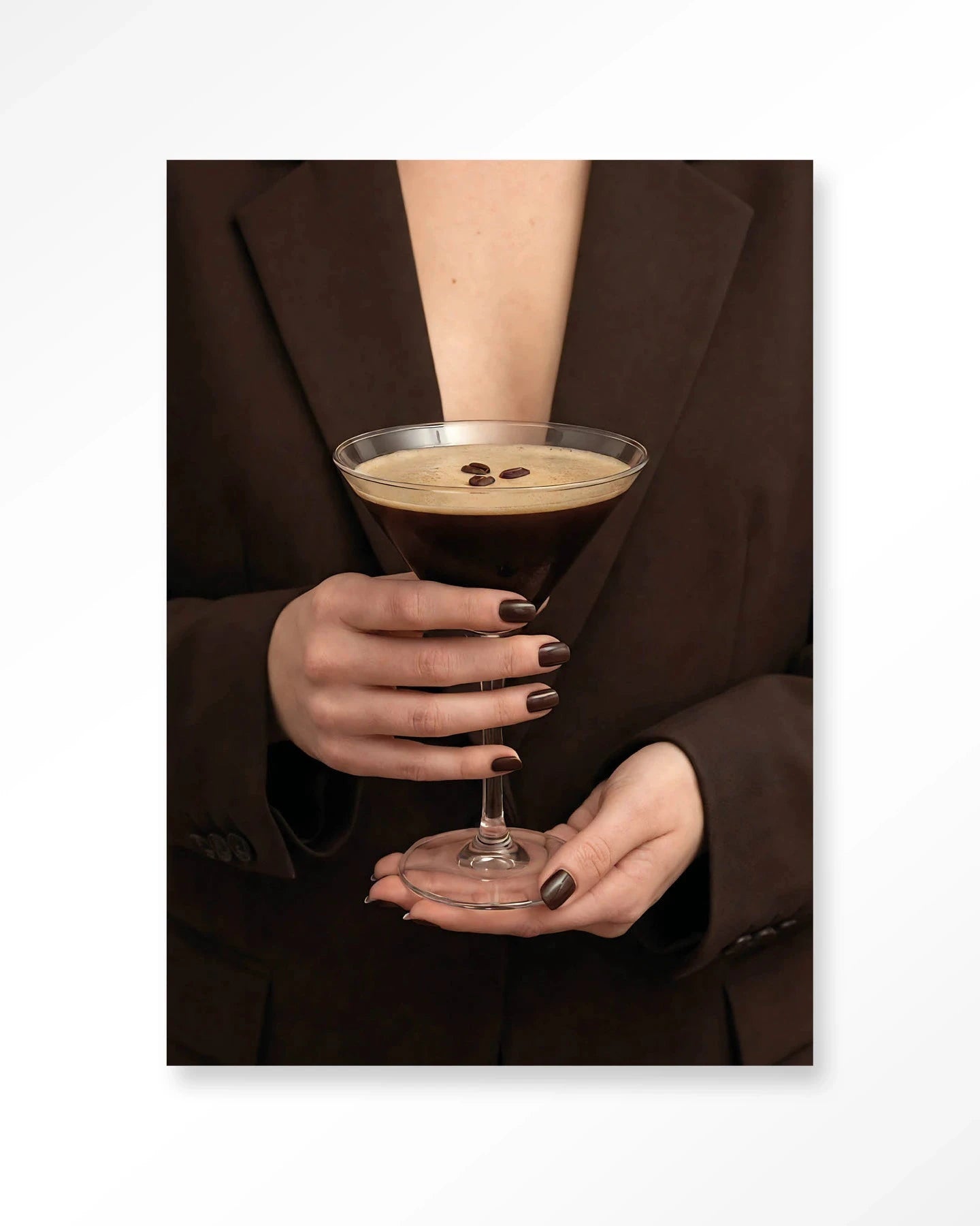 Espresso Martini - Moderne Wanddecoratie | Artprint, Glass Art, Wandkleed by Urban Cotton