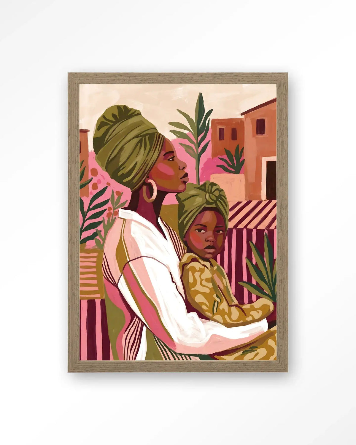 Mother Love - Moderne Wanddecoratie | Artprint, Glass Art & Wandkleed by Urban Cotton