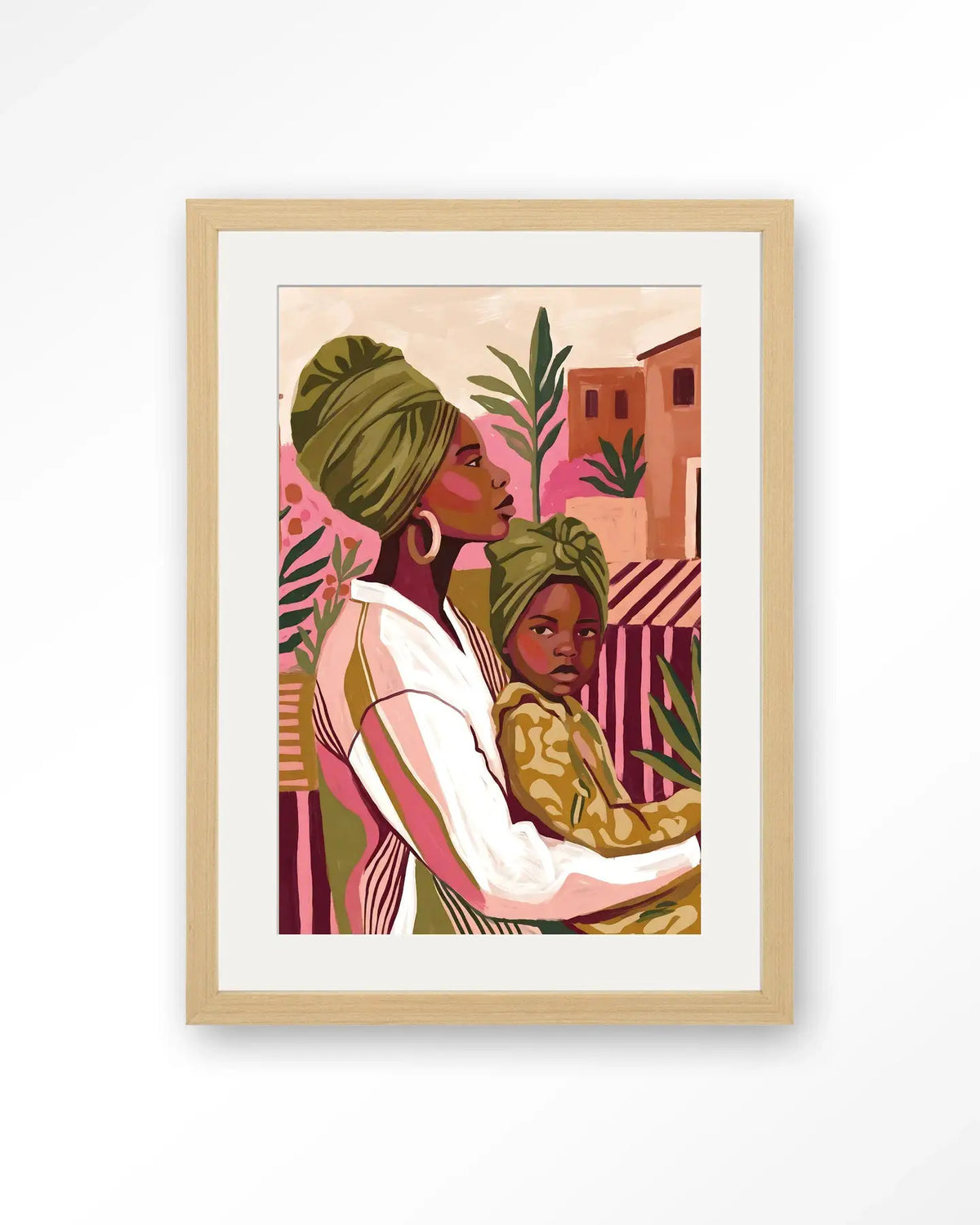 Mother Love - Moderne Wanddecoratie | Artprint, Glass Art & Wandkleed by Urban Cotton