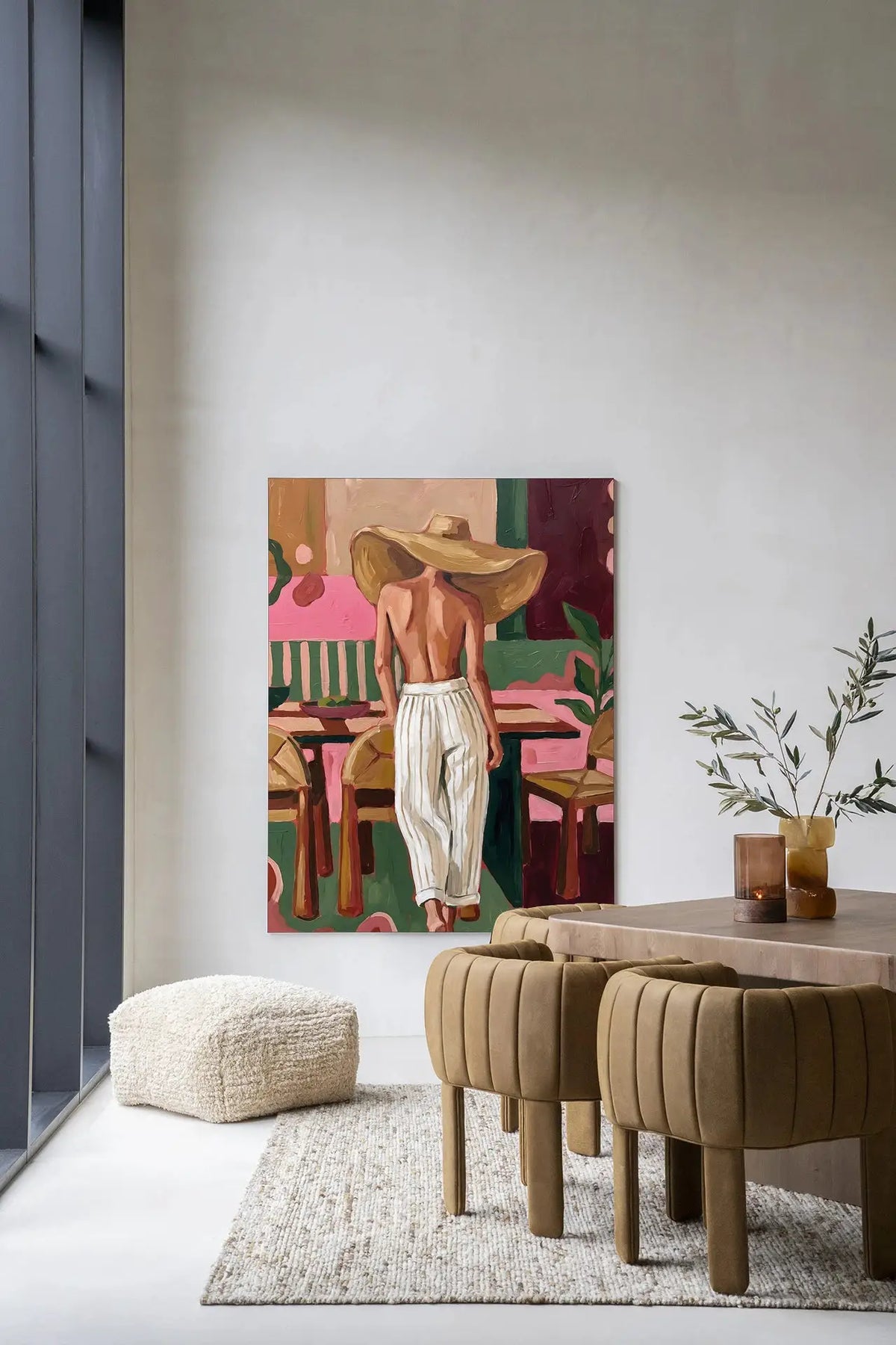 Paloma - Moderne Wanddecoratie | Artprint, Glass Art & Wandkleed by Urban Cotton