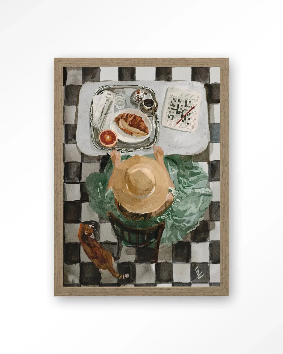 Crosswords - Moderne Wanddecoratie | Artprint, Glass Art & Wandkleed by Urban Cotton