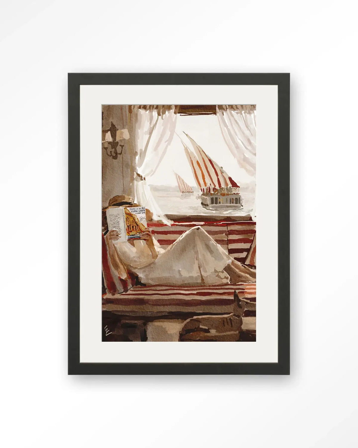 Death On Nill - Moderne Wanddecoratie | Artprint, Glass Art & Wandkleed by Urban Cotton