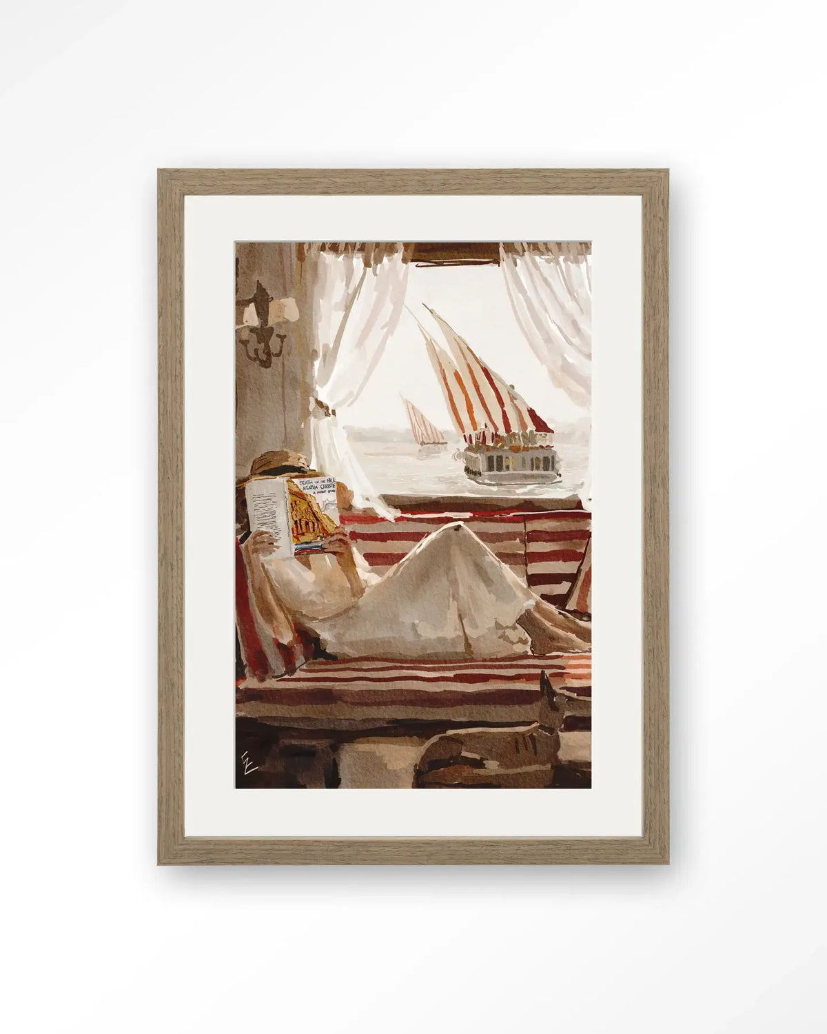 Death On Nill - Moderne Wanddecoratie | Artprint, Glass Art & Wandkleed by Urban Cotton