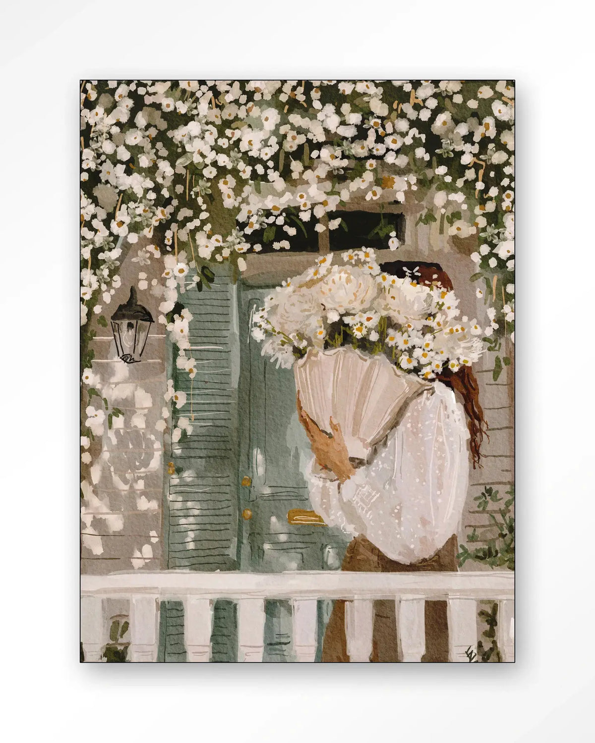White Spring - Moderne Wanddecoratie | Artprint, Glass Art & Wandkleed by Urban Cotton
