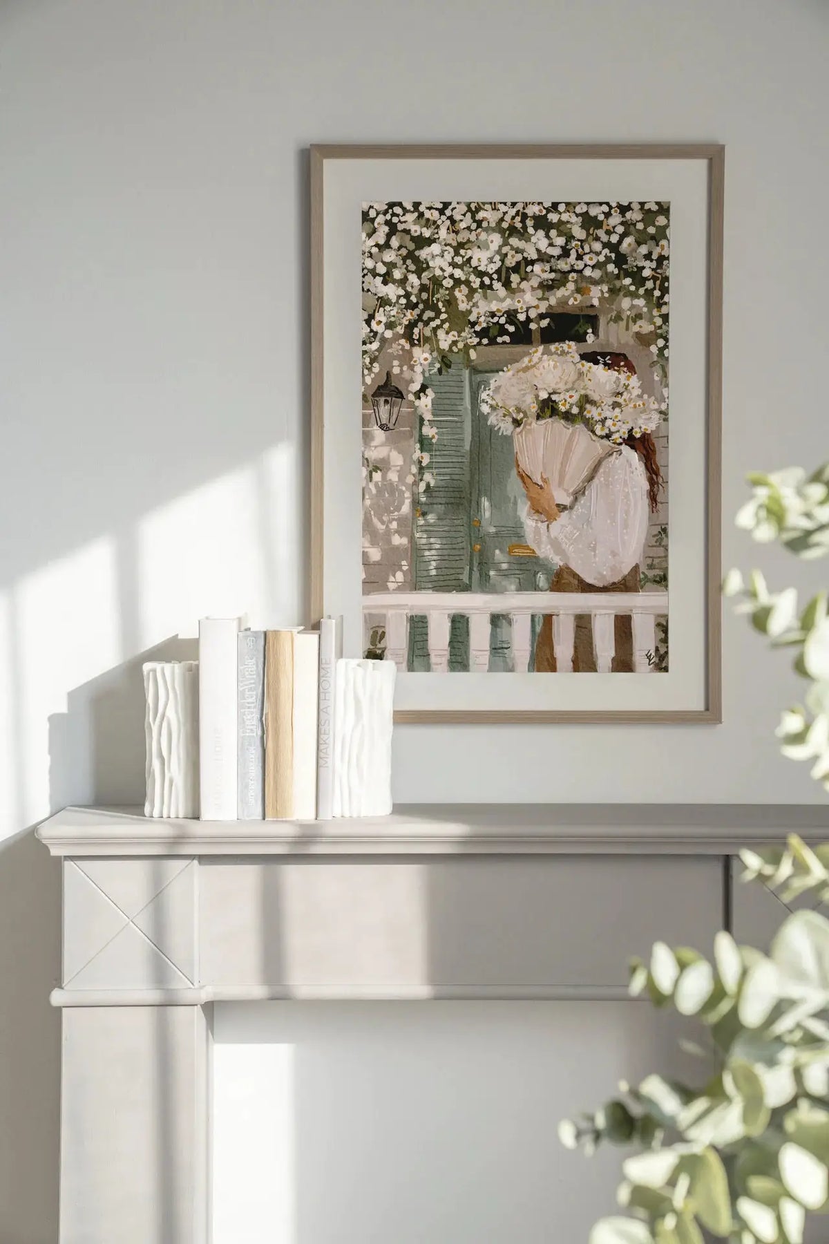 White Spring - Moderne Wanddecoratie | Artprint, Glass Art & Wandkleed by Urban Cotton