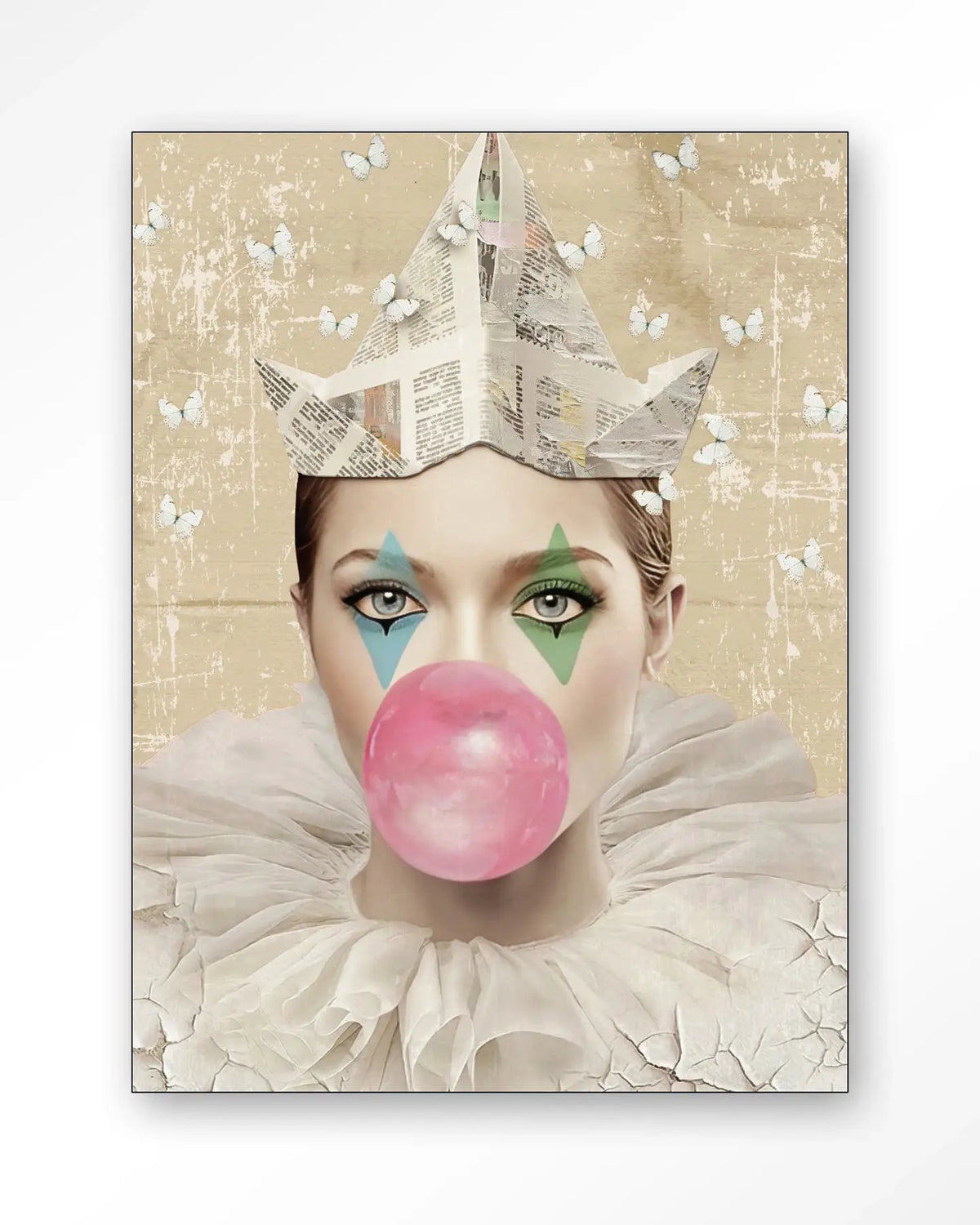 Pierot - Moderne Wanddecoratie | Artprint, Glass Art & Wandkleed by Urban Cotton