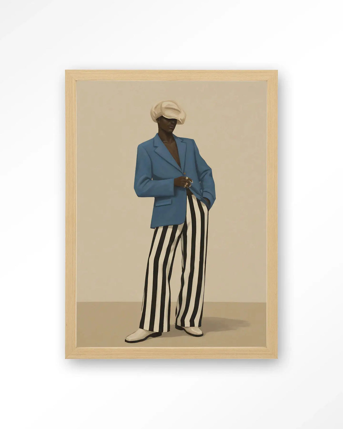 Blue Marlon - Moderne Wanddecoratie | Artprint, Glass Art & Wandkleed by Urban Cotton