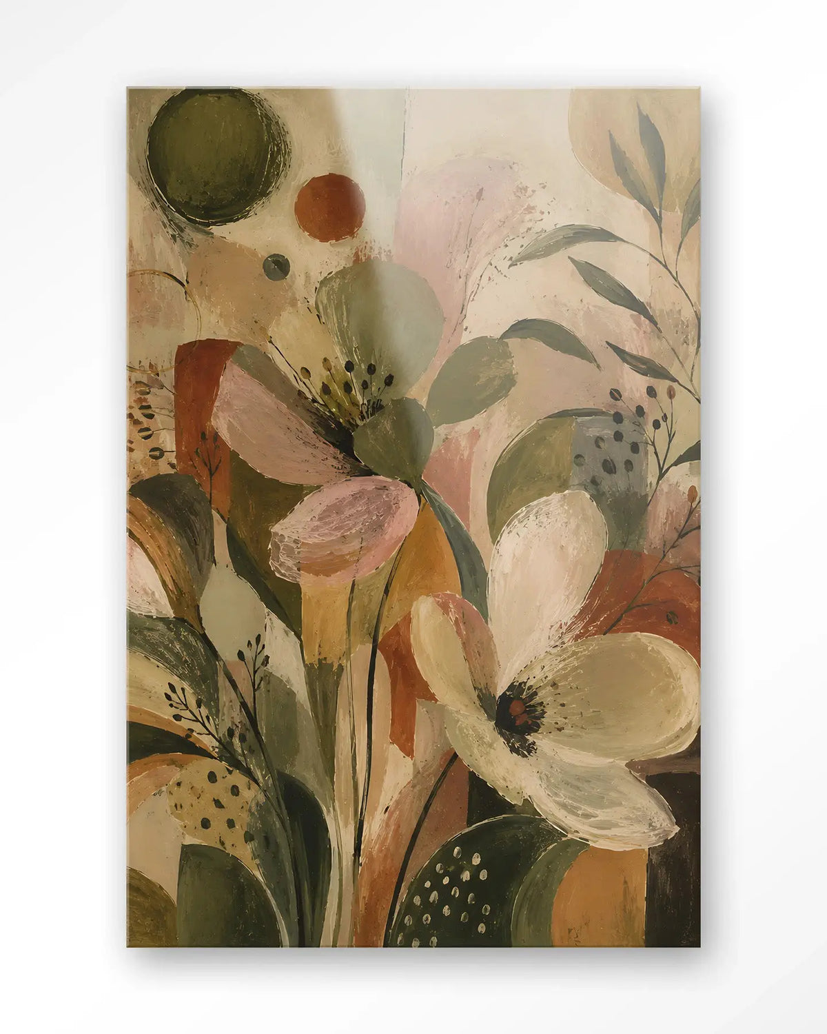 Secret Garden Green - Moderne Wanddecoratie | Artprint, Glass Art & Wandkleed by Urban Cotton