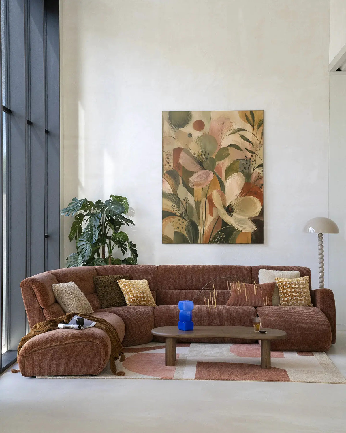 Secret Garden Green - Moderne Wanddecoratie | Artprint, Glass Art & Wandkleed by Urban Cotton