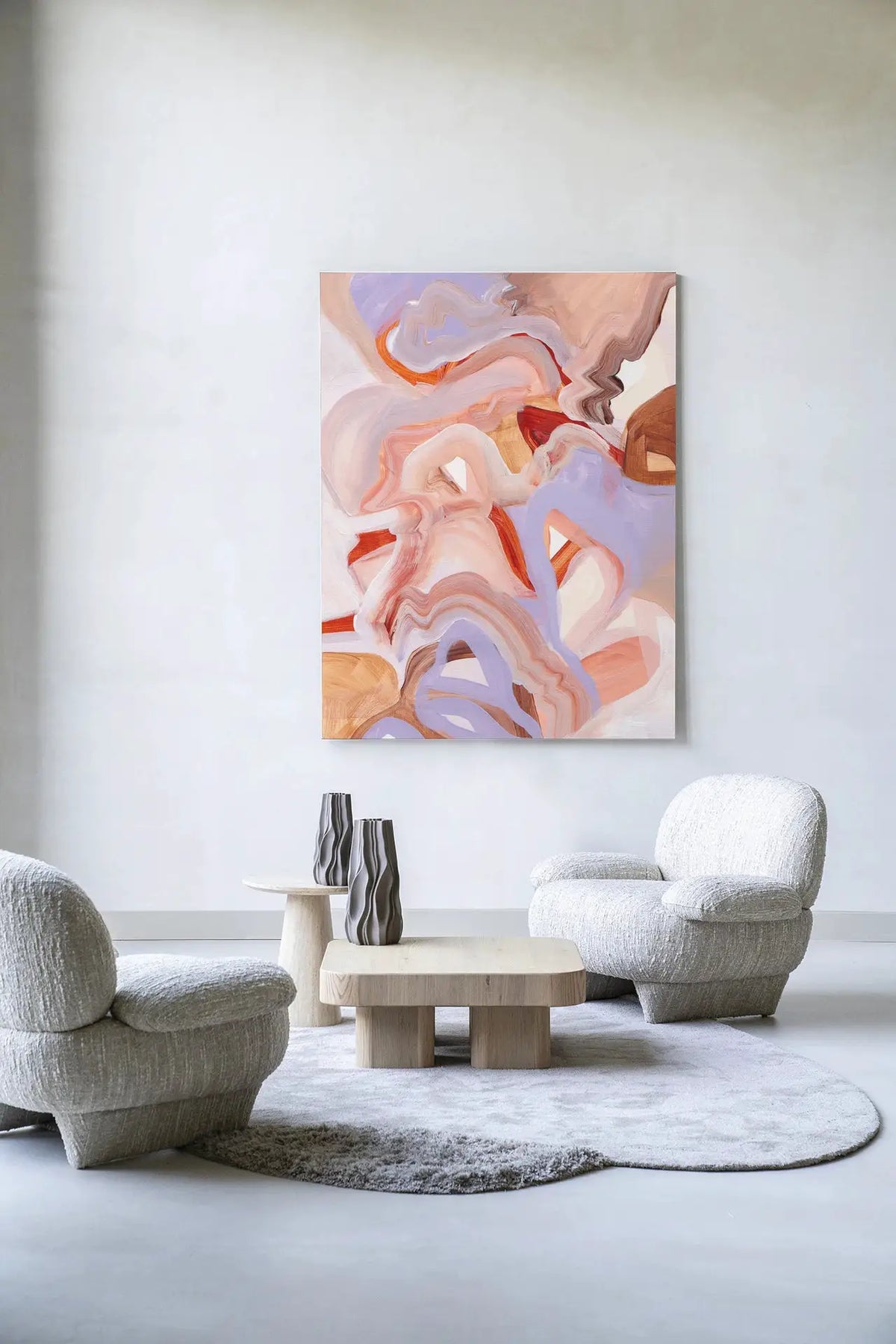 Youthful Reverie - Moderne Wanddecoratie | Artprint, Glass Art & Wandkleed by Urban Cotton