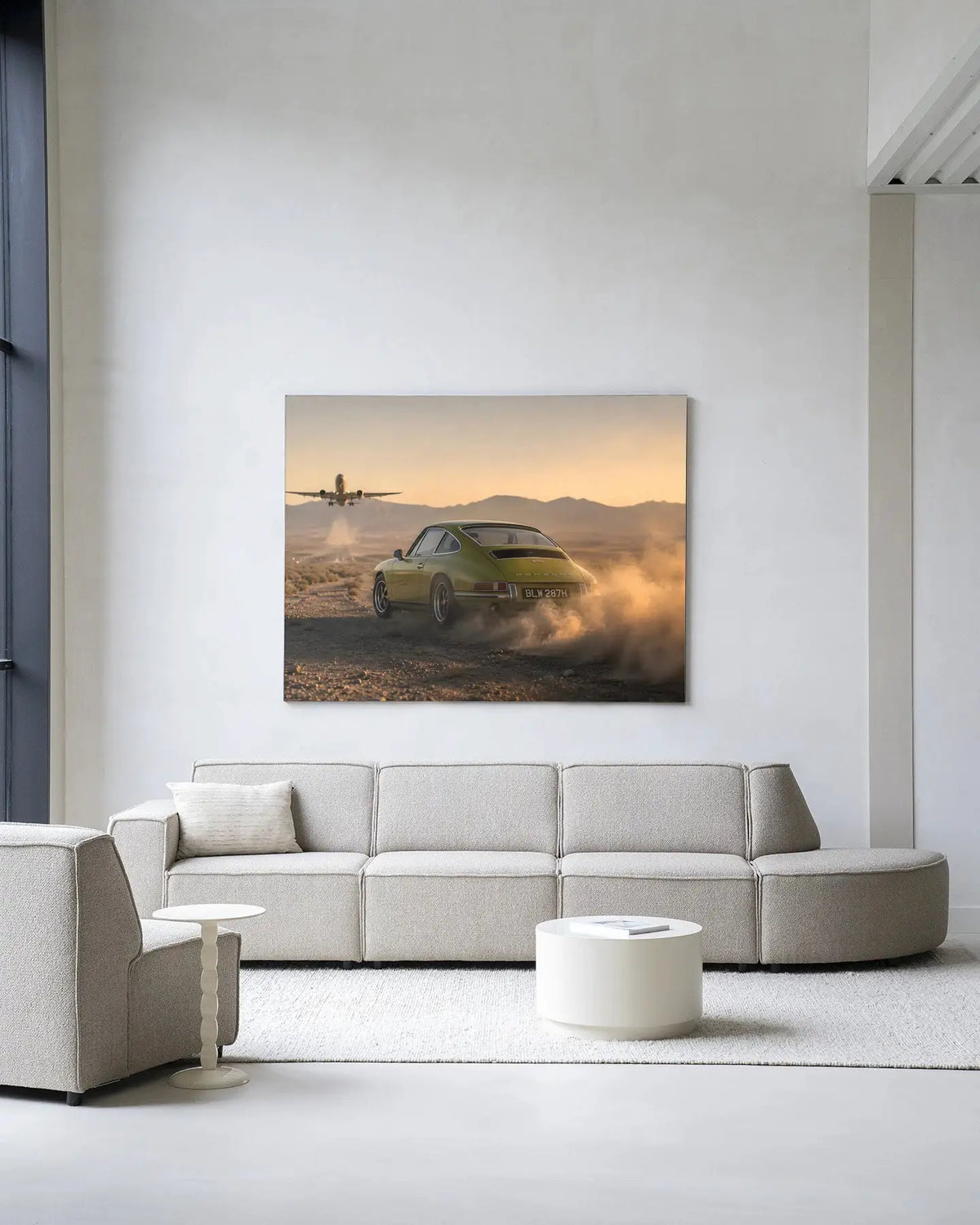 Luxury Car Security - Moderne Wanddecoratie | Artprint, Glass Art & Wandkleed by Urban Cotton