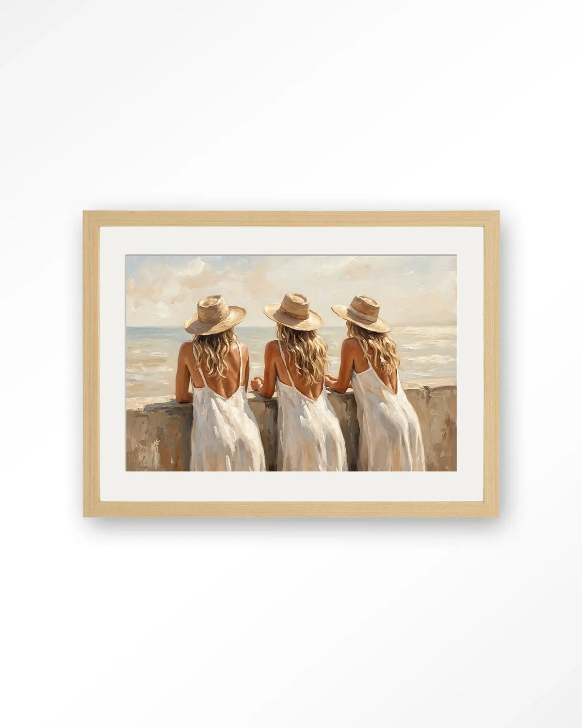 Sunny Sisters - Moderne Wanddecoratie | Artprint, Glass Art & Wandkleed by Urban Cotton