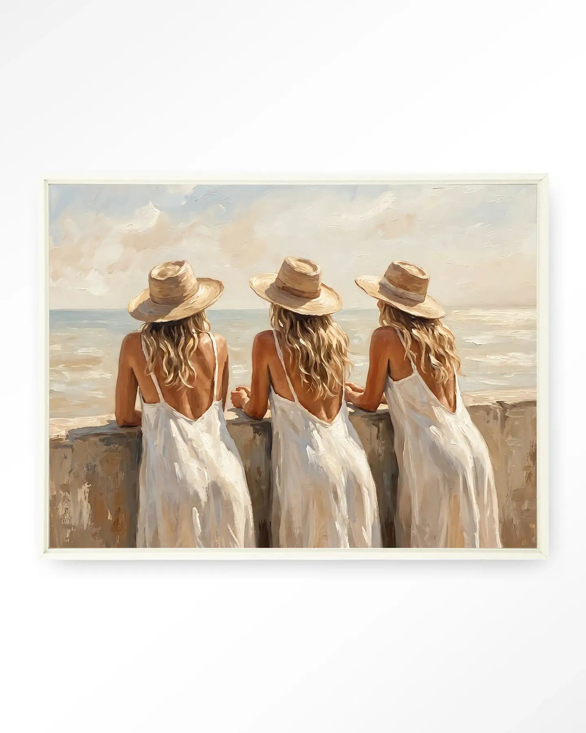Sunny Sisters - Moderne Wanddecoratie | Artprint, Glass Art & Wandkleed by Urban Cotton