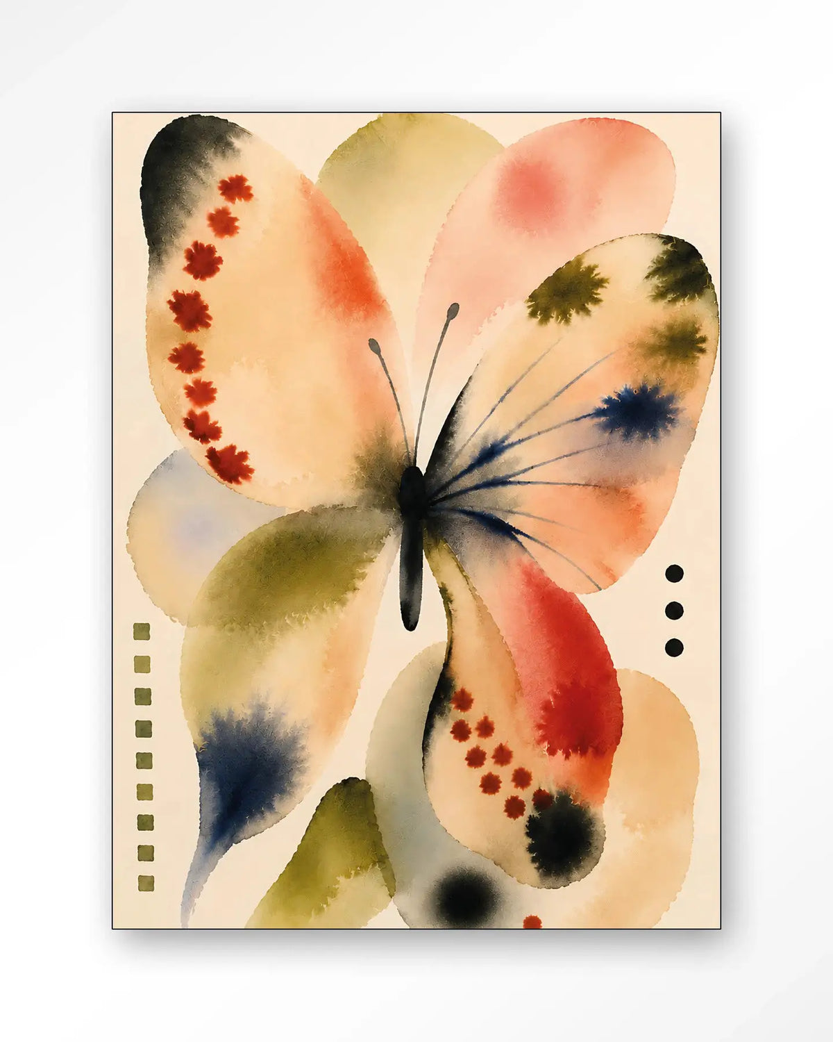 Mariposa Dos - Moderne Wanddecoratie | Artprint, Glass Art & Wandkleed by Urban Cotton