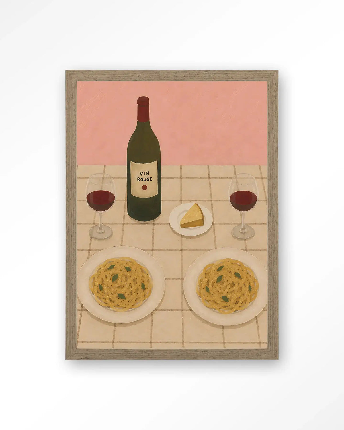 Pasta Party - Moderne Wanddecoratie | Artprint, Glass Art & Wandkleed by Urban Cotton