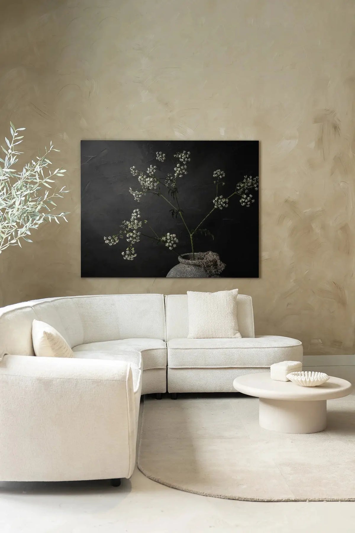 The Light Of Cow Parsley - Moderne Wanddecoratie | Artprint, Glass Art & Wandkleed by Urban Cotton