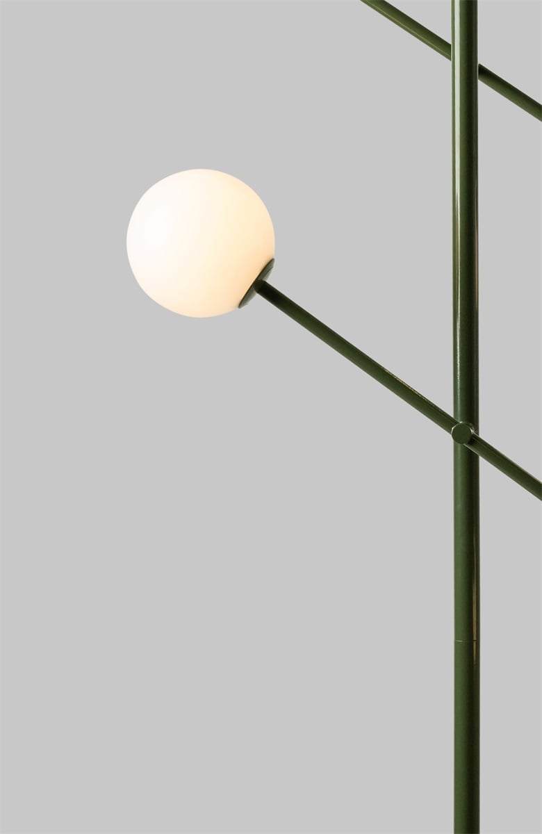 Vloerlamp Copenhagen, groen