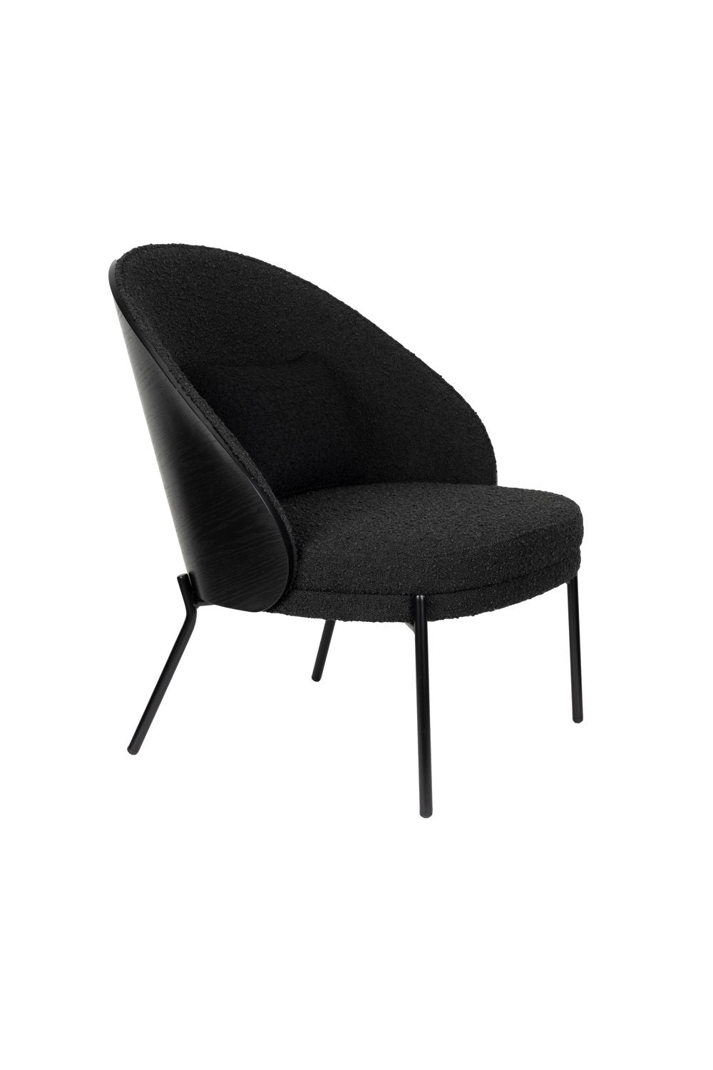 Fauteuil Rodin Boucle Black by Dutchbone