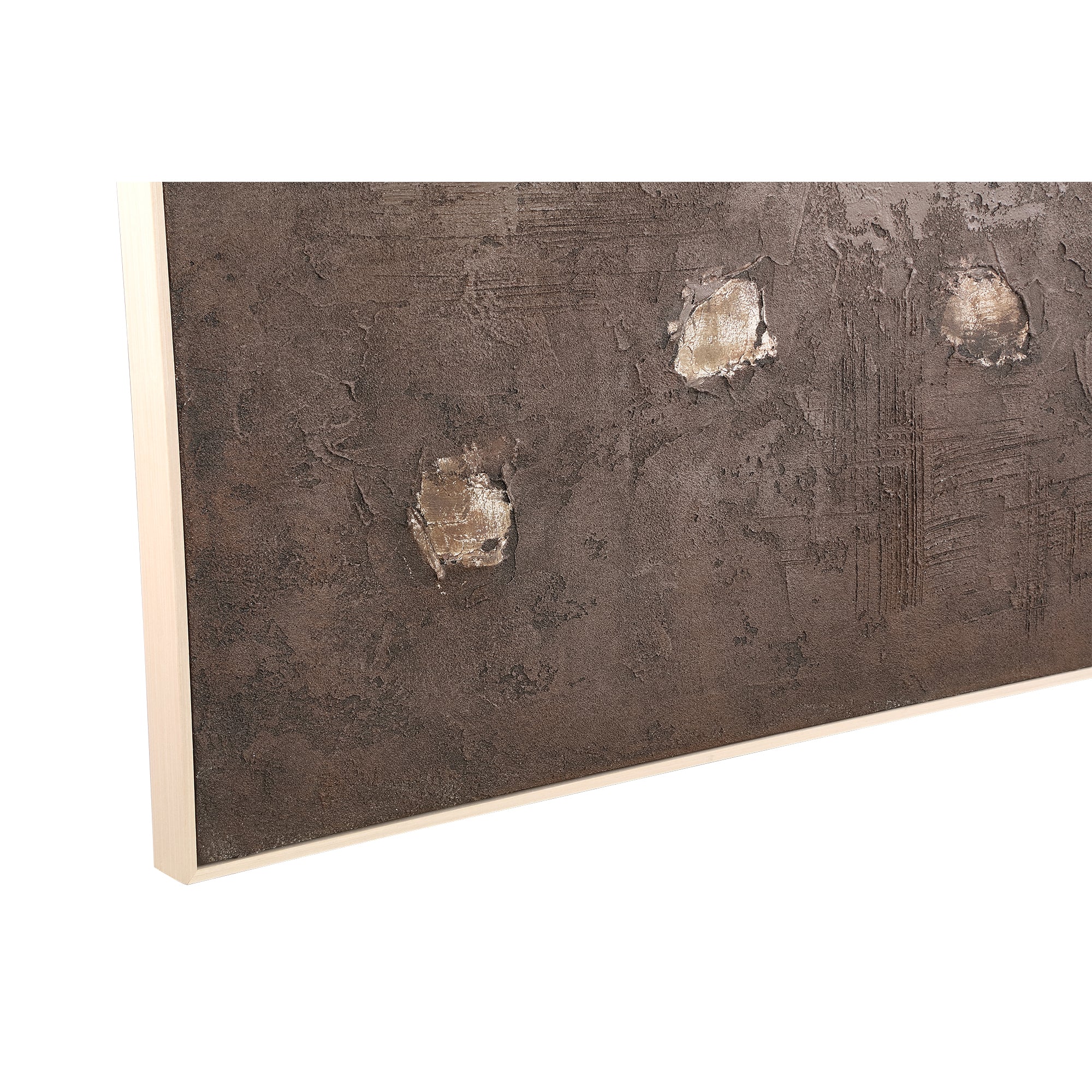 Porty Bruin Canvas Schilderij Rechthoekig - depauwwonen