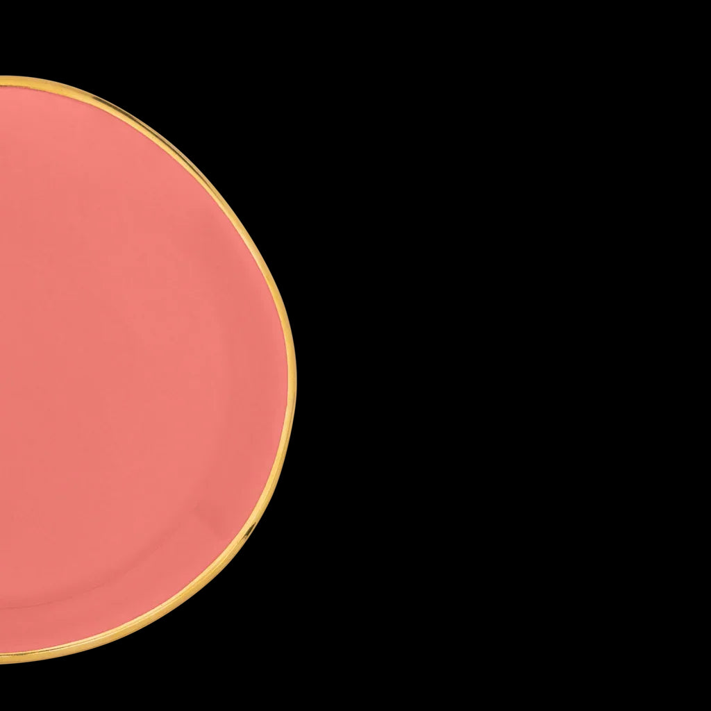 Good Morning bord Burnt Coral, Ø9 Cm
