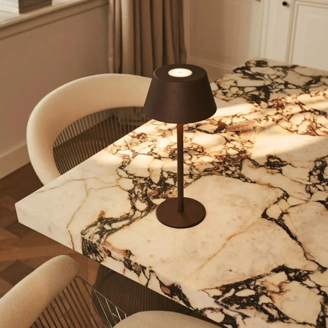 Tafellamp oplaadbaar Milou Mocha Brown by Tavellio - Amsterdam